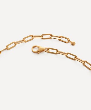 Monica Vinader - 18ct Gold Plated Vermeil Sterling Silver Paperclip Chain Necklace image number 3