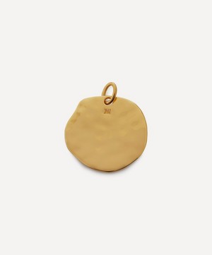 Monica Vinader - 18ct Gold-Plated Vermeil Silver Goddess Coin Pendant Charm image number 4