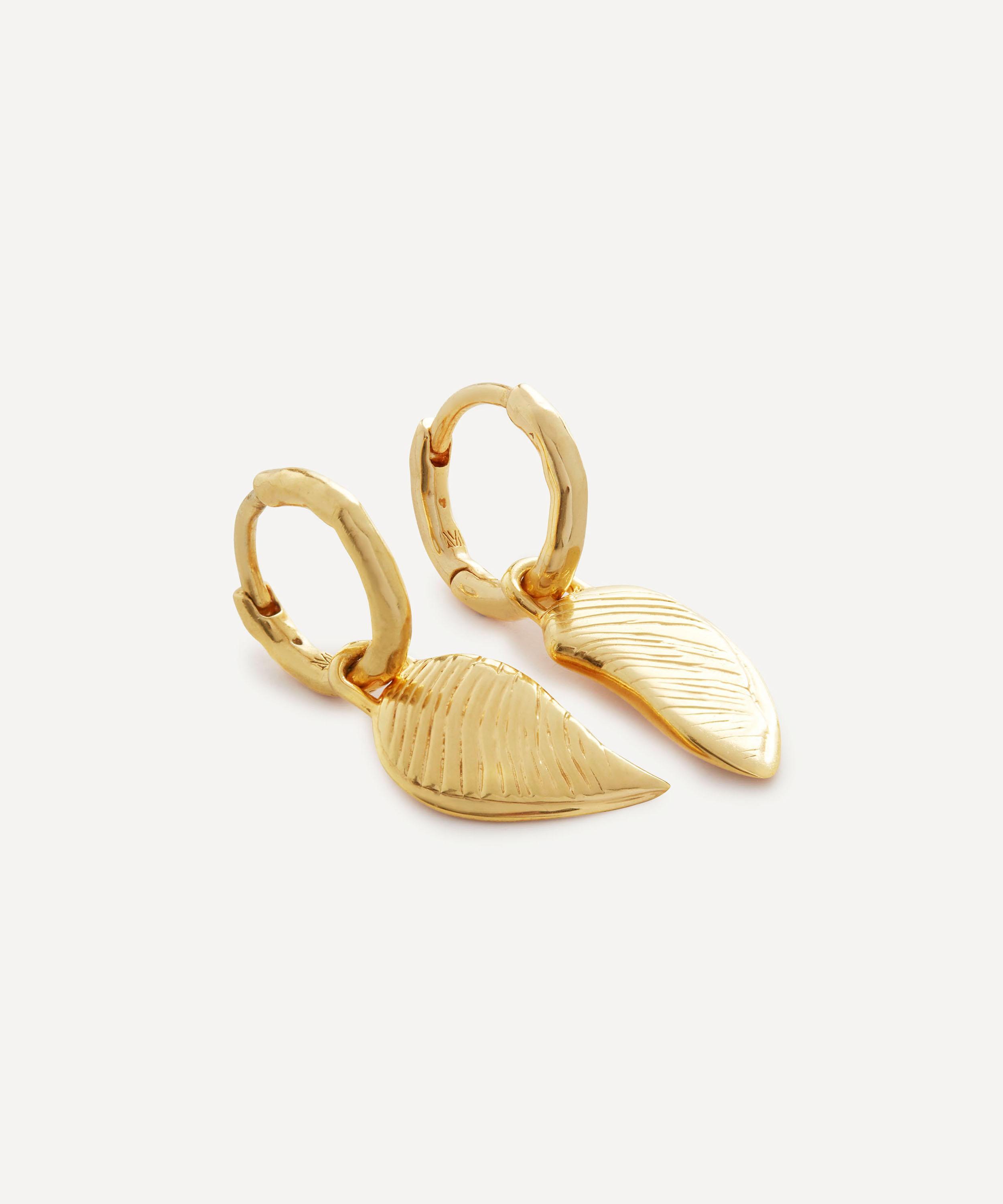 Monica Vinader - 18ct Gold Plated Vermeil Sterling Silver Wing Earring Charms image number 3