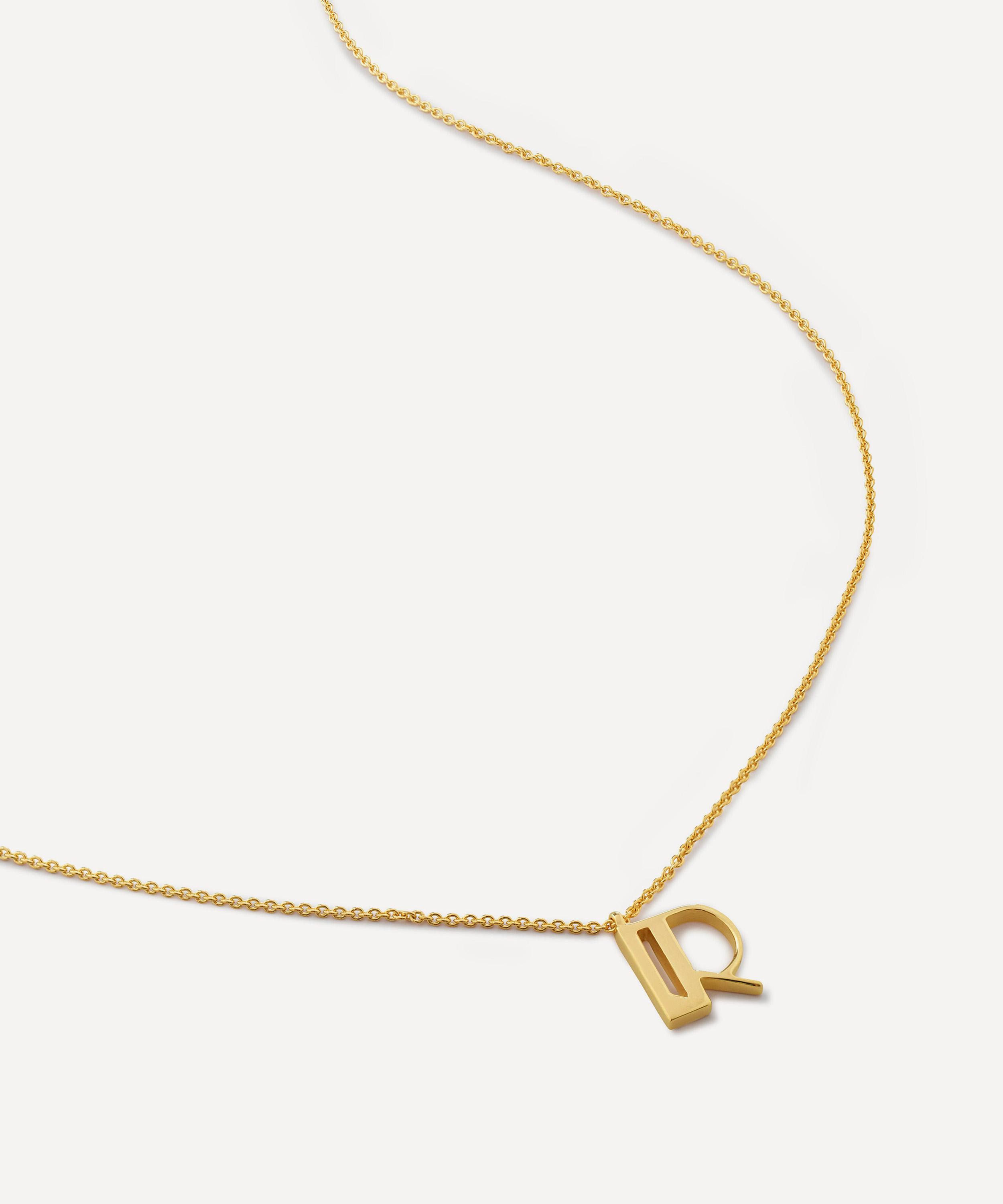 Louis Vuitton Gold Monogram Charm Necklace