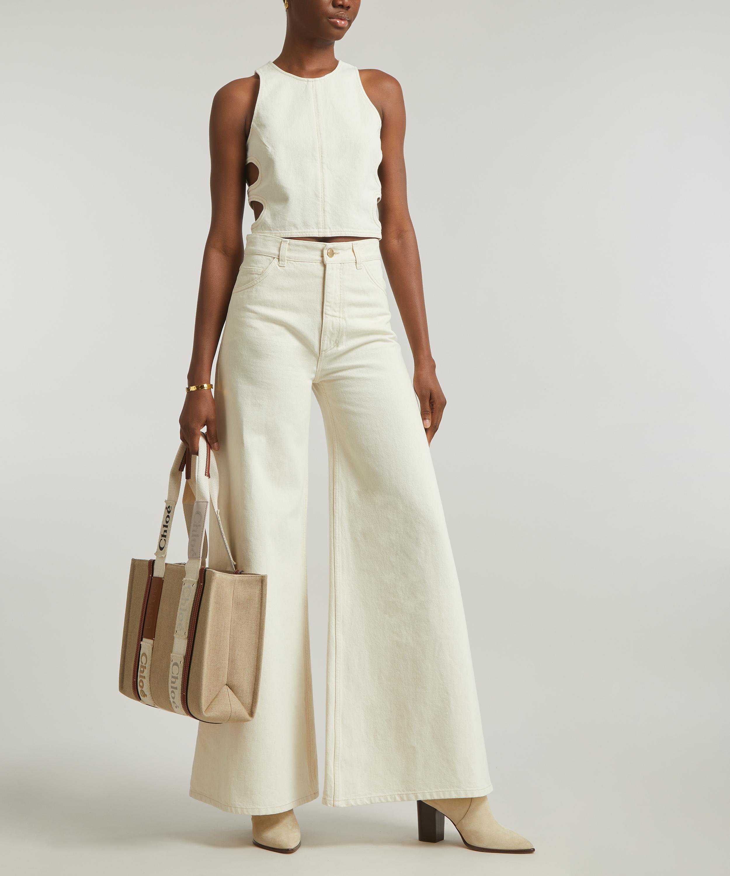 Chloé - Milk Coulotte Trousers image number 1
