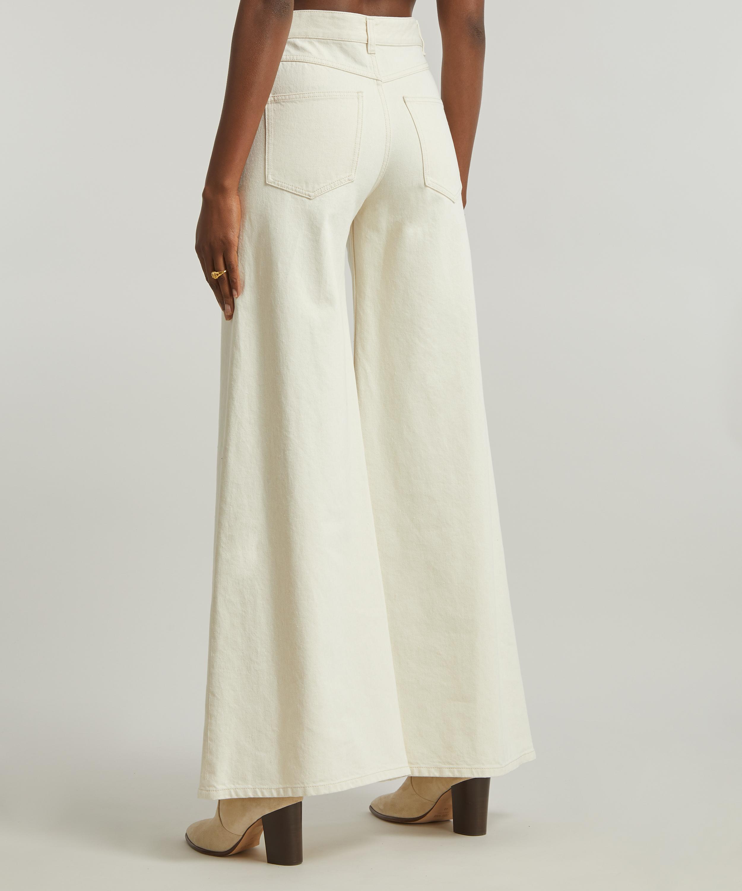 Chloé - Milk Coulotte Trousers image number 3