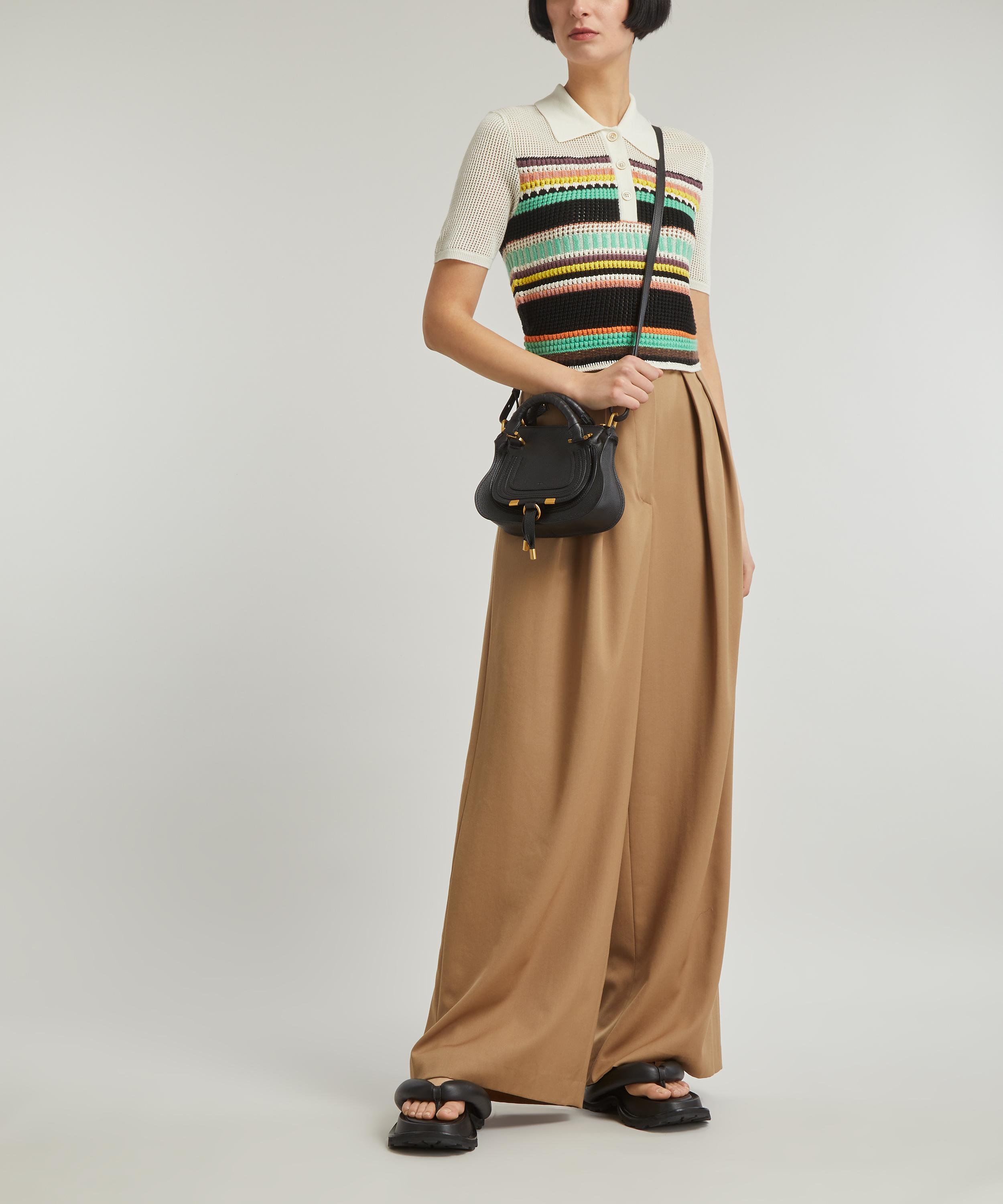 Chloé Striped Wool Polo Shirt | Liberty