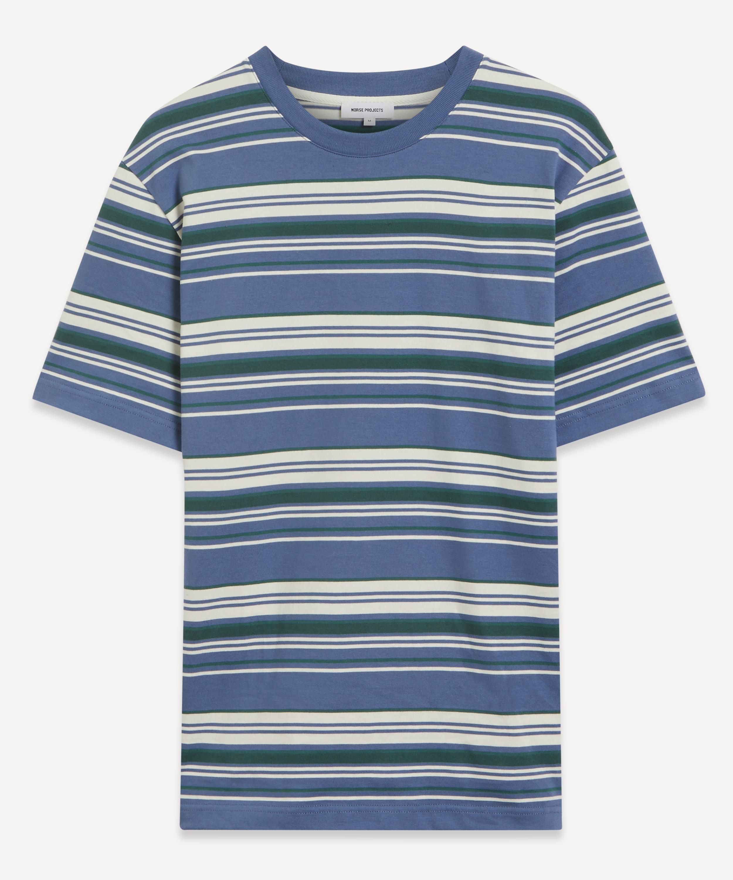 Norse Projects - Johannes Weekend Stripe T-Shirt image number 0