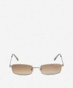 Olsen Rectangular Metal Sunglasses
