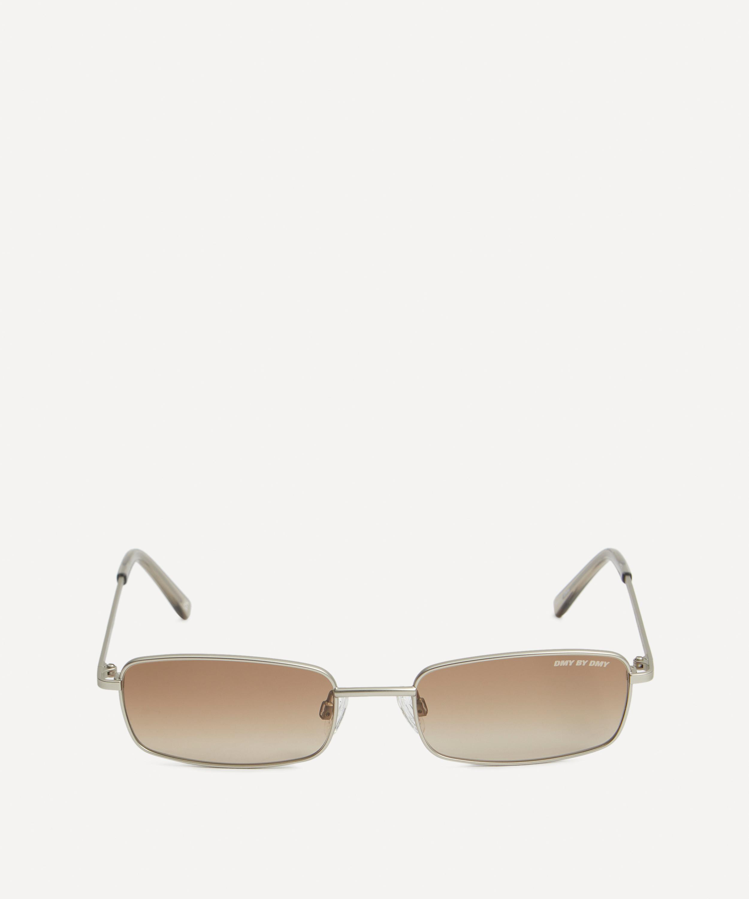 DMY Studios - Olsen Rectangular Metal Sunglasses image number 0