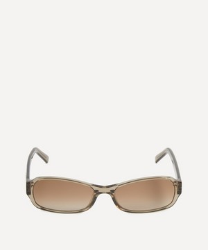 DMY BY DMY - Juno Transparent Oyster Rectangular Sunglasses image number 0