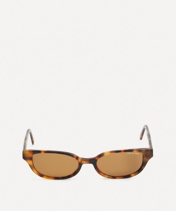 DMY BY DMY - Romi Havana Rectangular Sunglasses