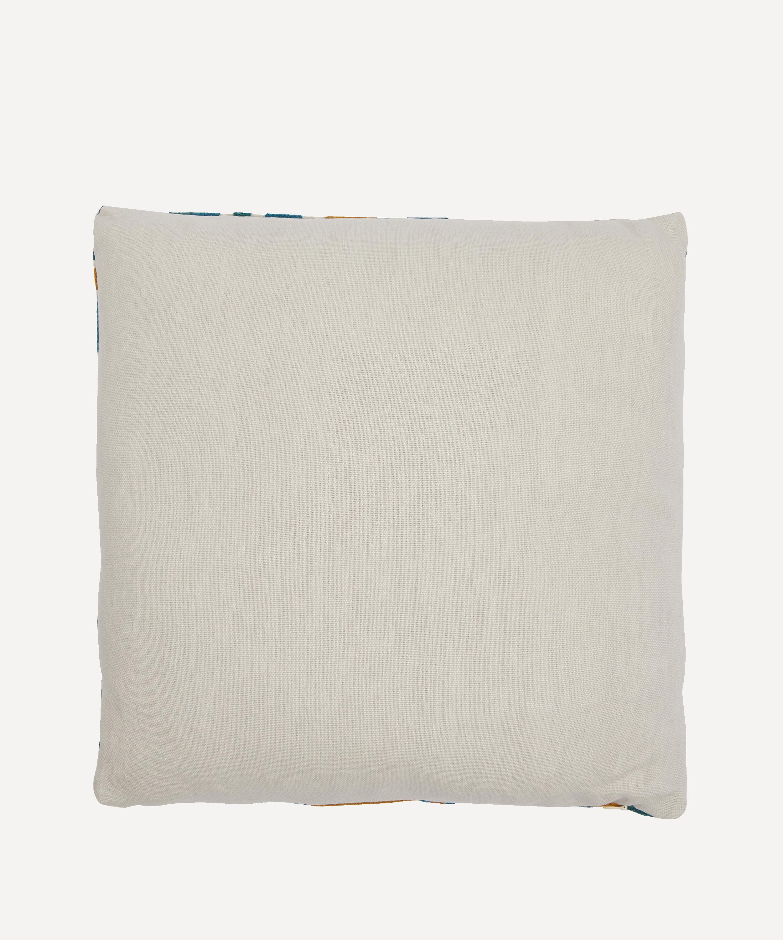 Liberty - FuturLiberty Trepak Embroidery and Duncombe Linen Cushion image number 2