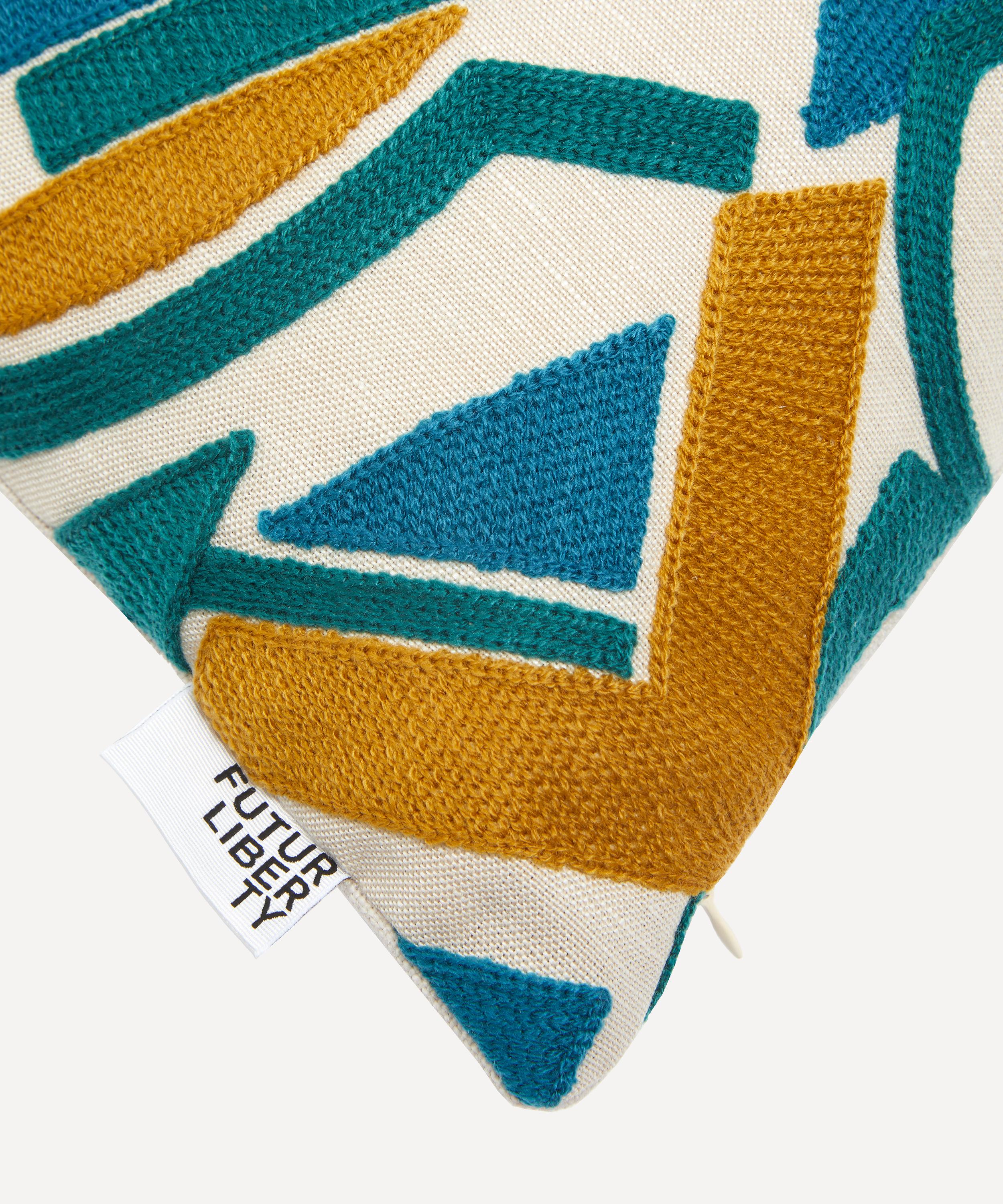 Liberty - FuturLiberty Trepak Embroidery and Duncombe Linen Cushion image number 3