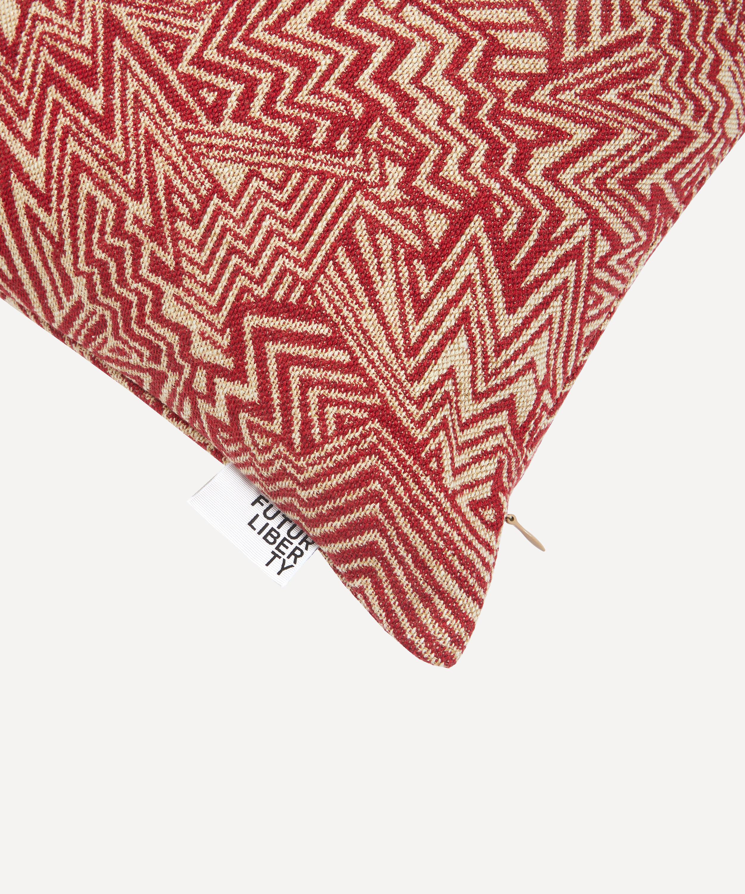 Liberty - FuturLiberty Vertigo Weave Square Cushion image number 3