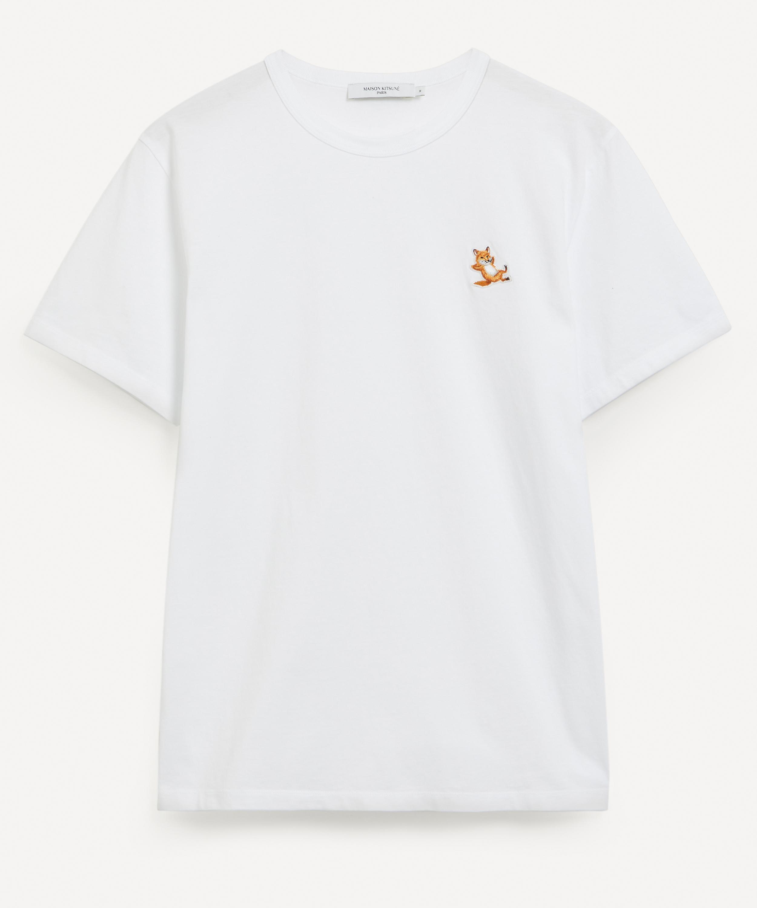 Maison Kitsuné Chillax Fox Patch Classic T-Shirt | Liberty