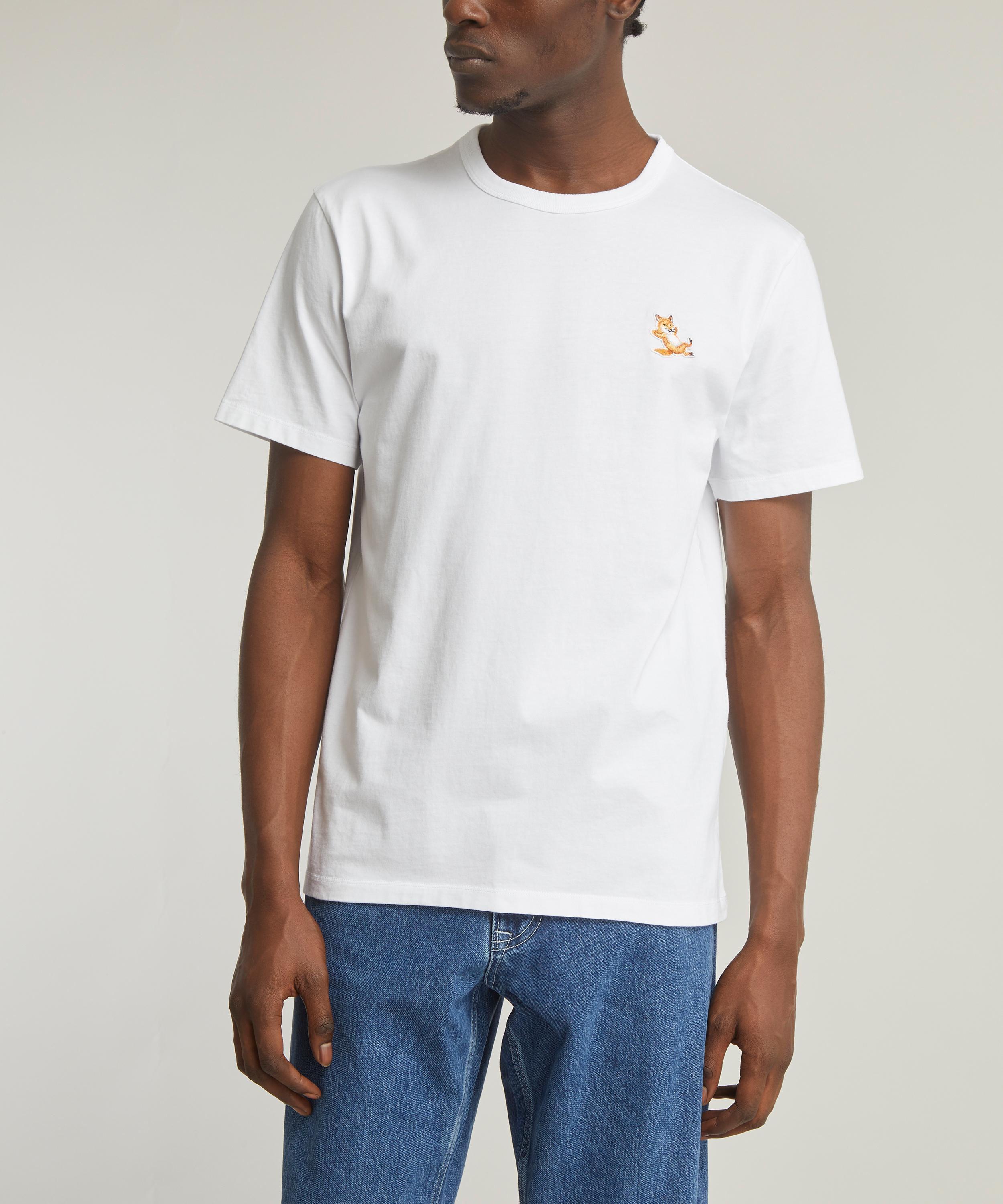 Maison Kitsuné Chillax Fox Patch Classic T-Shirt | Liberty