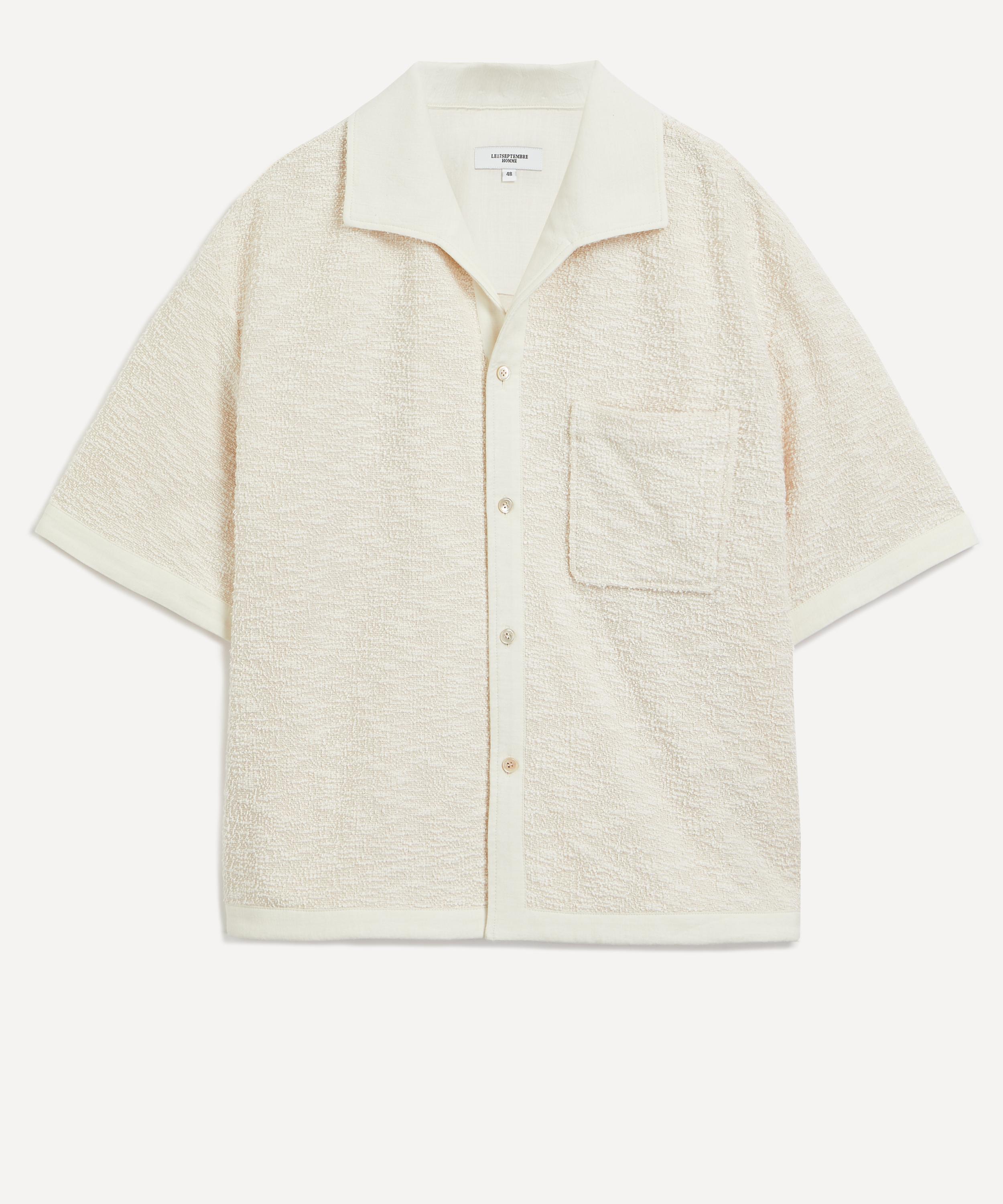 Le17septembre - Slubbed Bouclé shirt image number 0