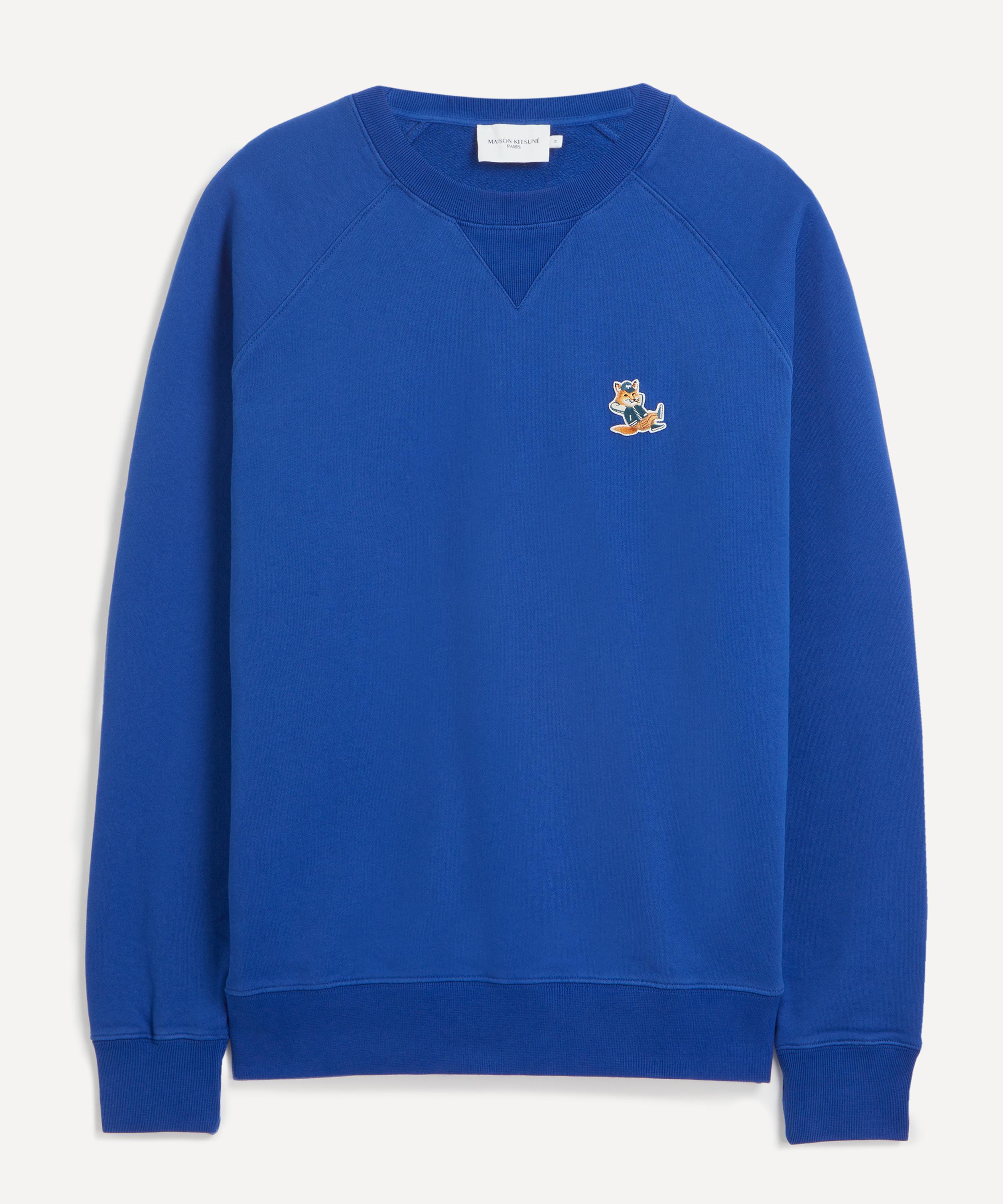 Maison Kitsuné Chillax Fox Patch Classic Sweatshirt | Liberty