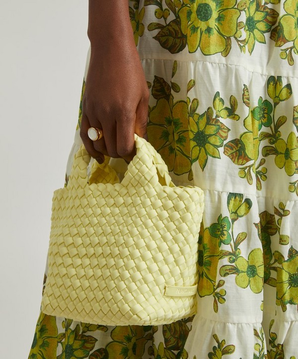 Naghedi - St. Barths Mini Woven Tote Bag image number null