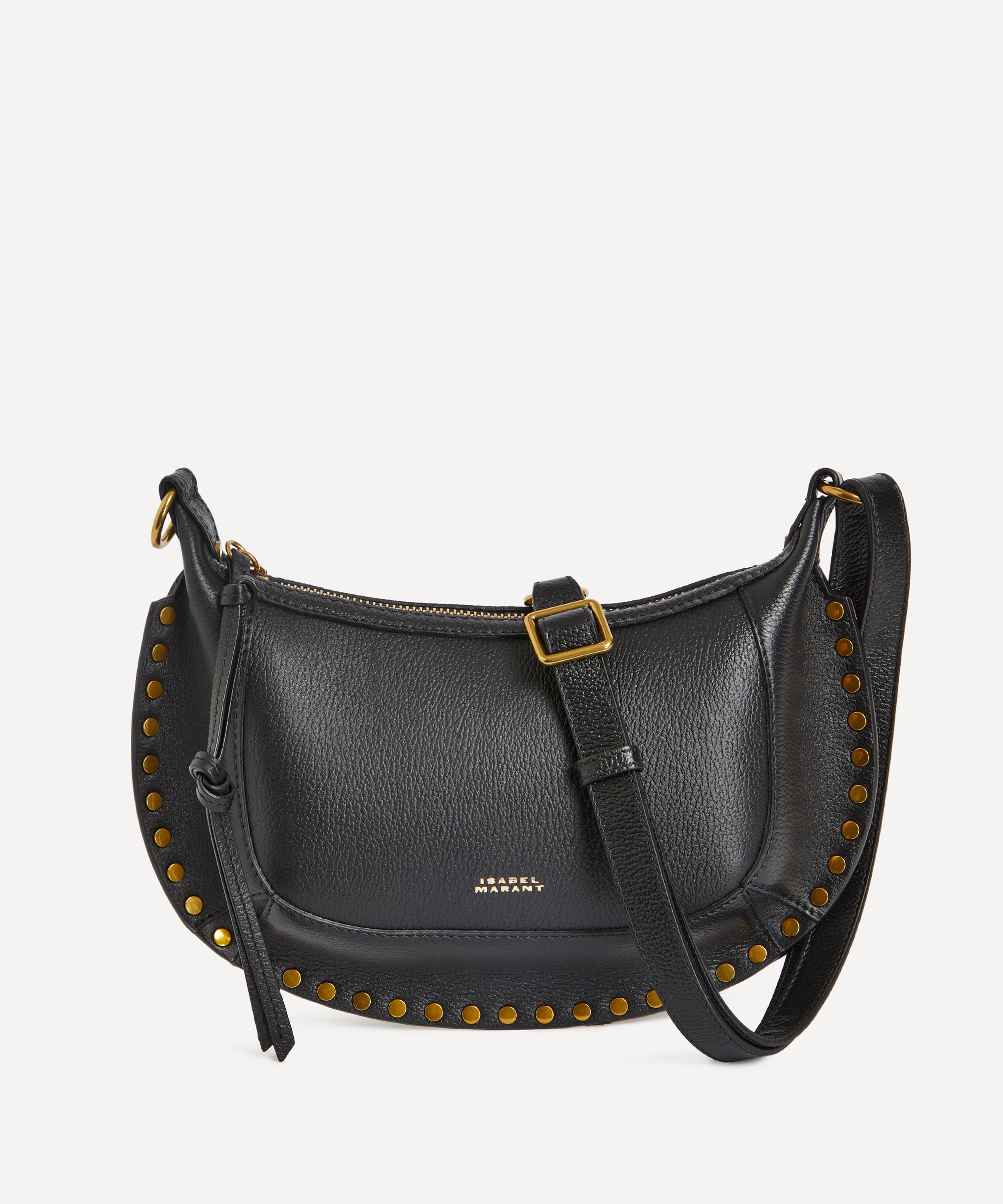Isabel Marant - Oskan Moon Leather Shoulder Bag image number 