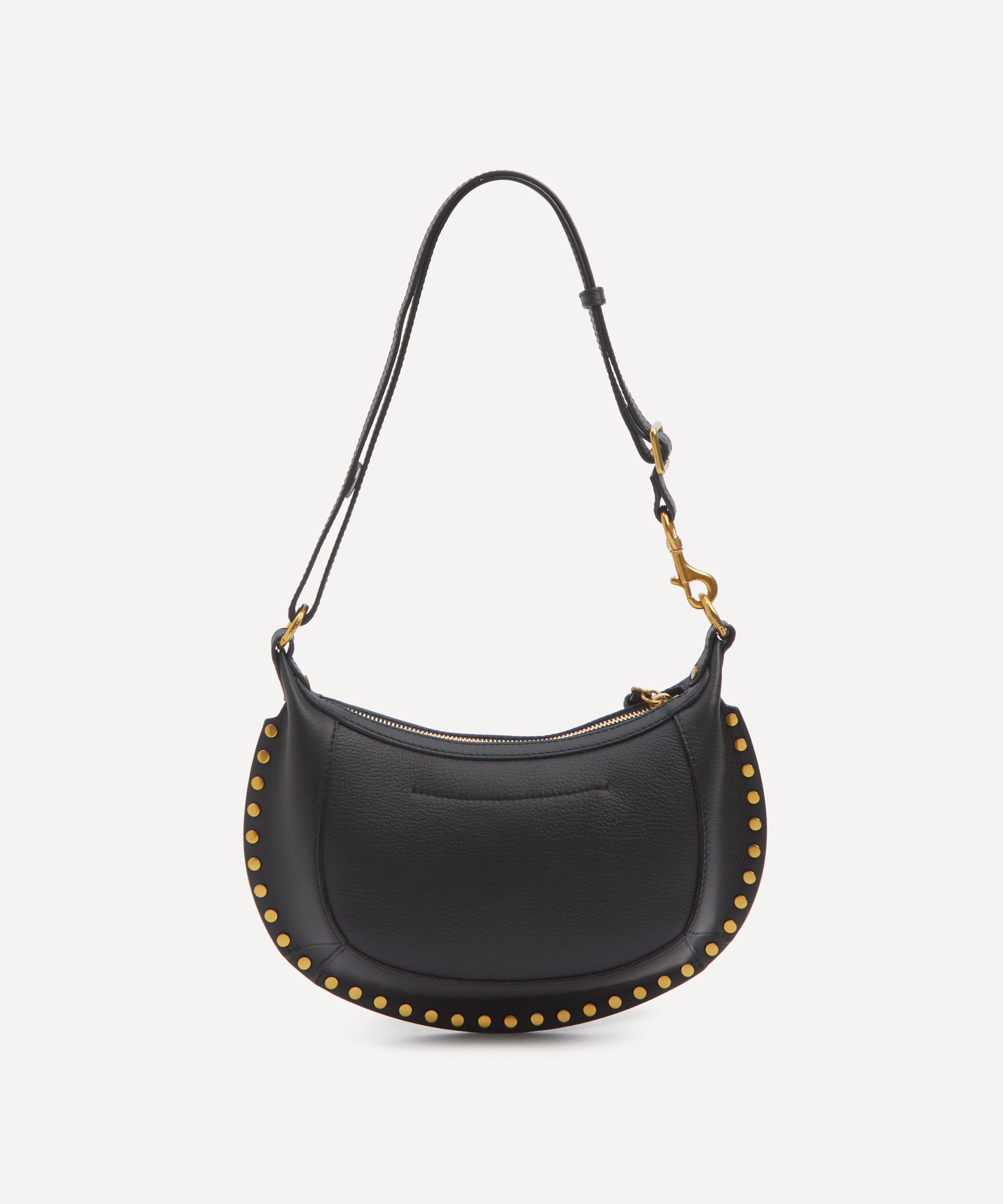 Isabel Marant - Oskan Moon Leather Shoulder Bag image number 3