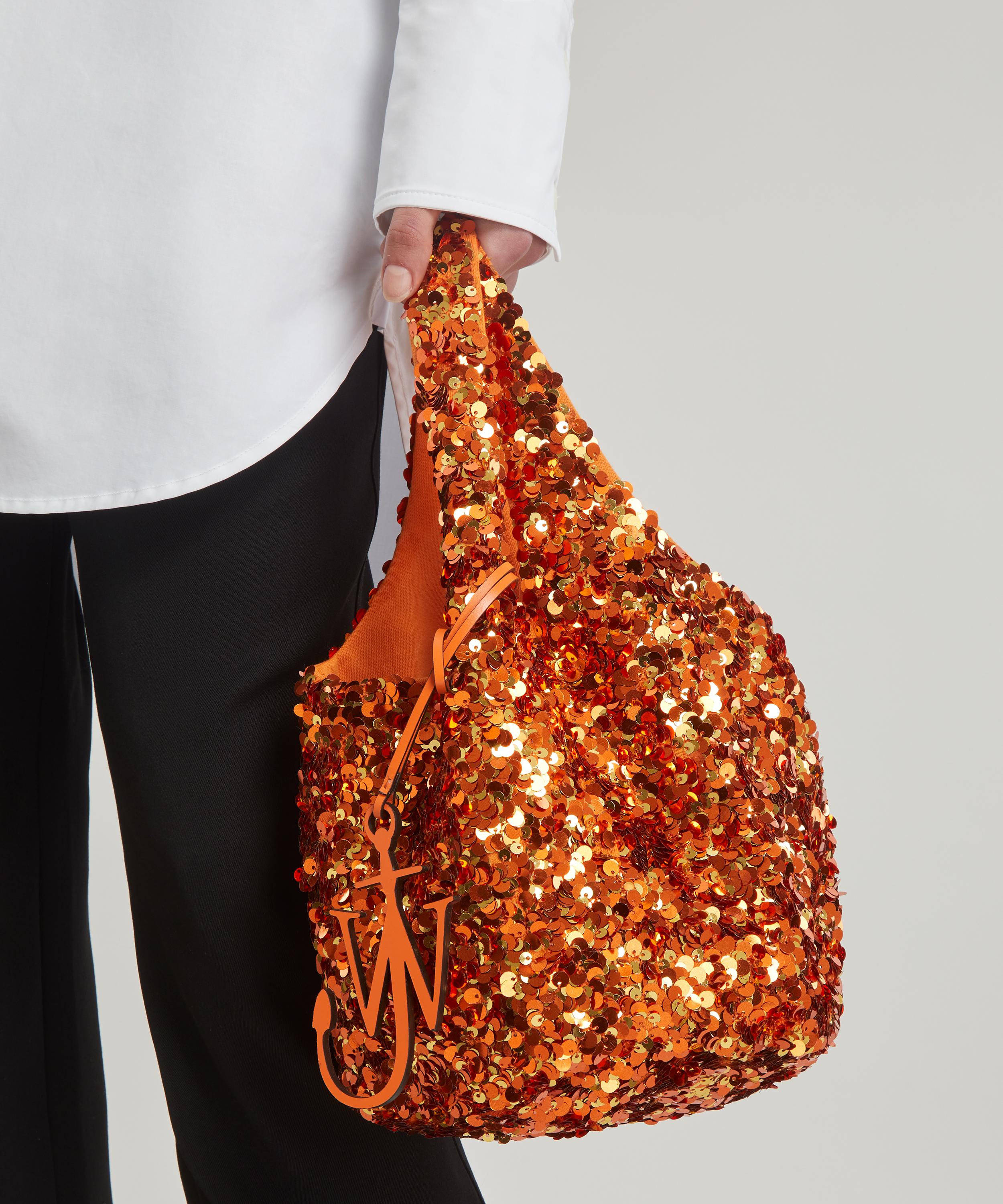 Mini Sequin Shopper Bag