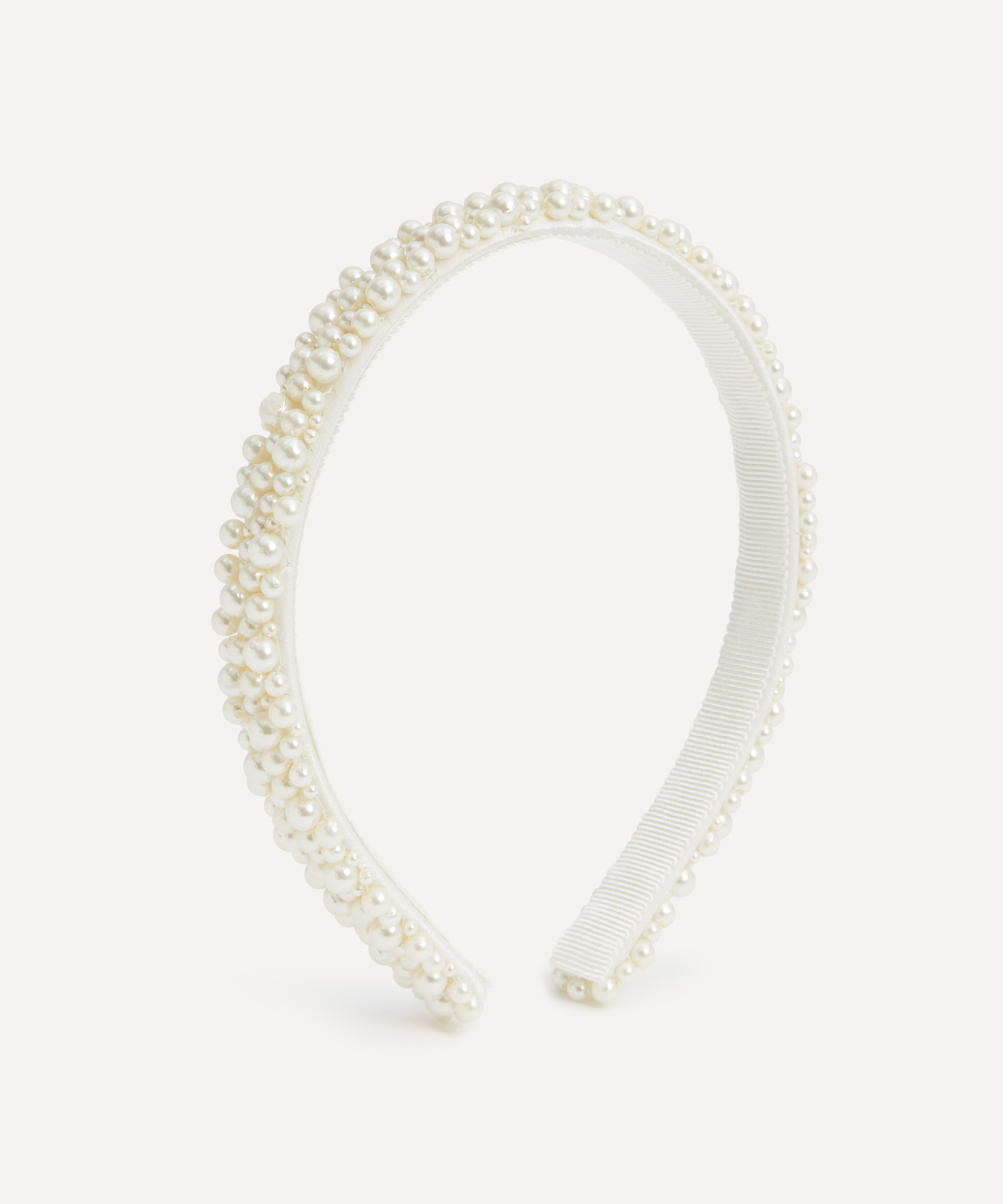 Bria Headband -- Pearl – Jennifer Behr LLC