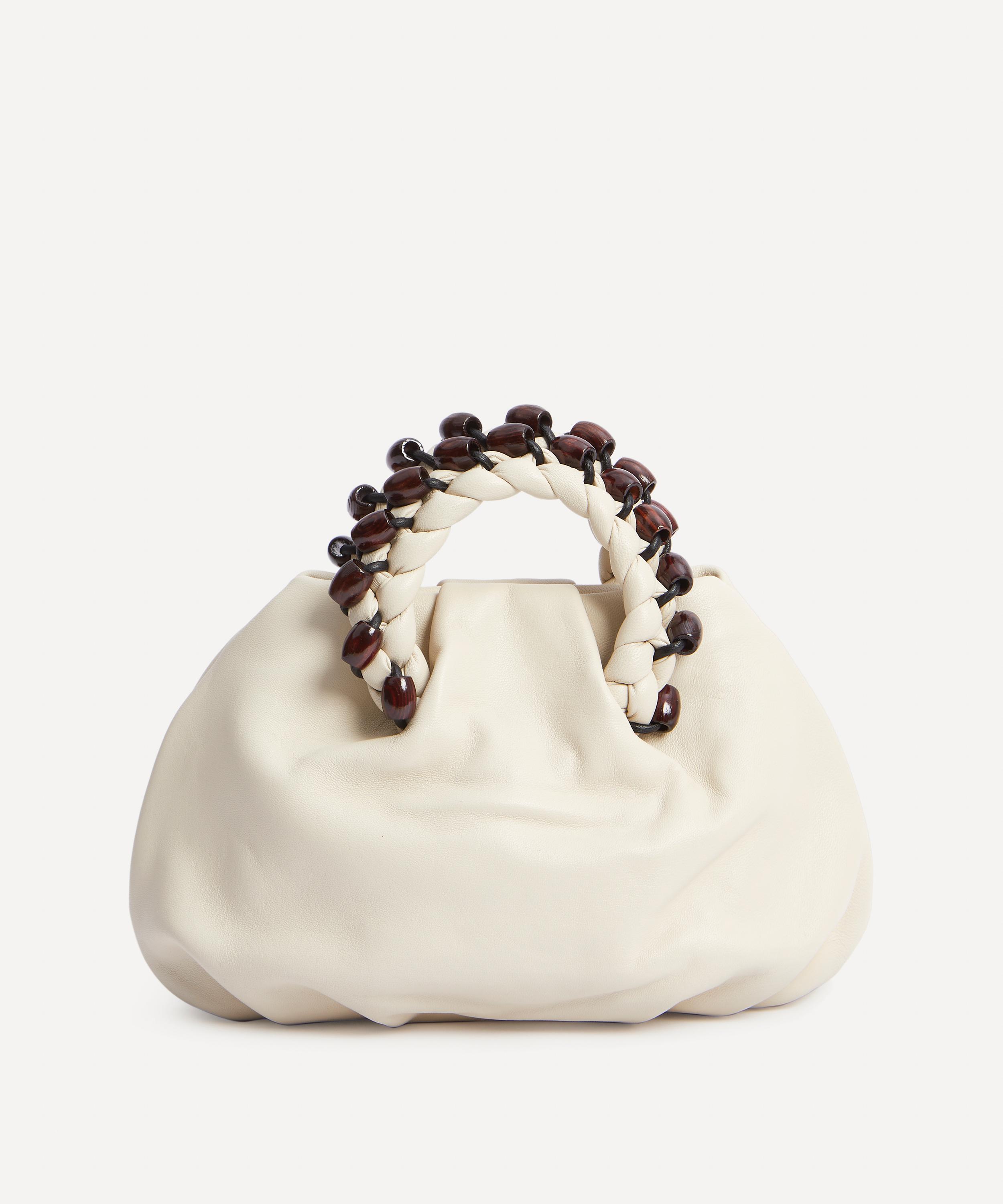 HEREU - Bombon Wooden Handle Tote Bag image number 2