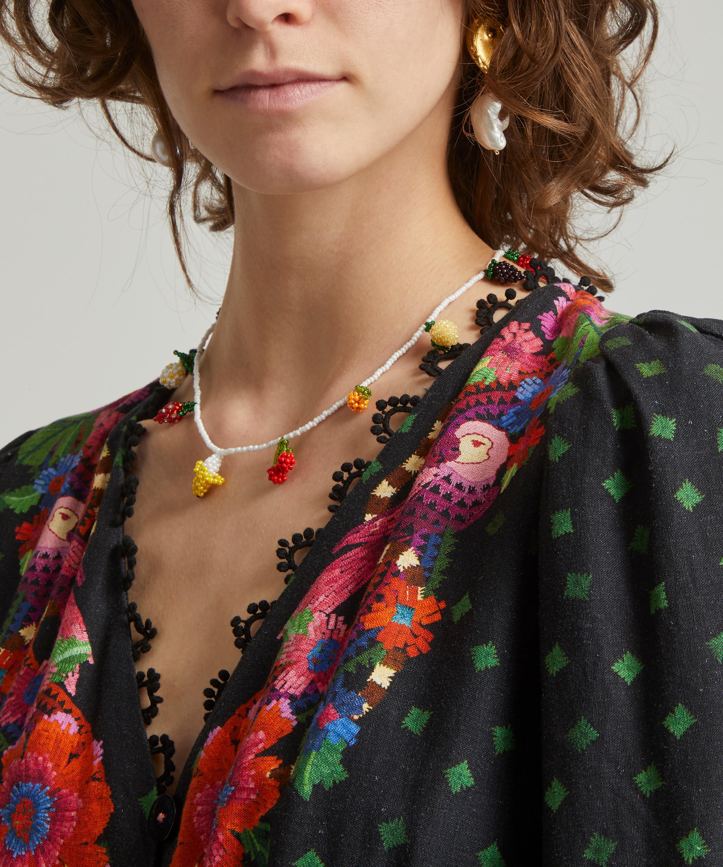 FARM Rio - Black Blooming Garden Dress image number 4