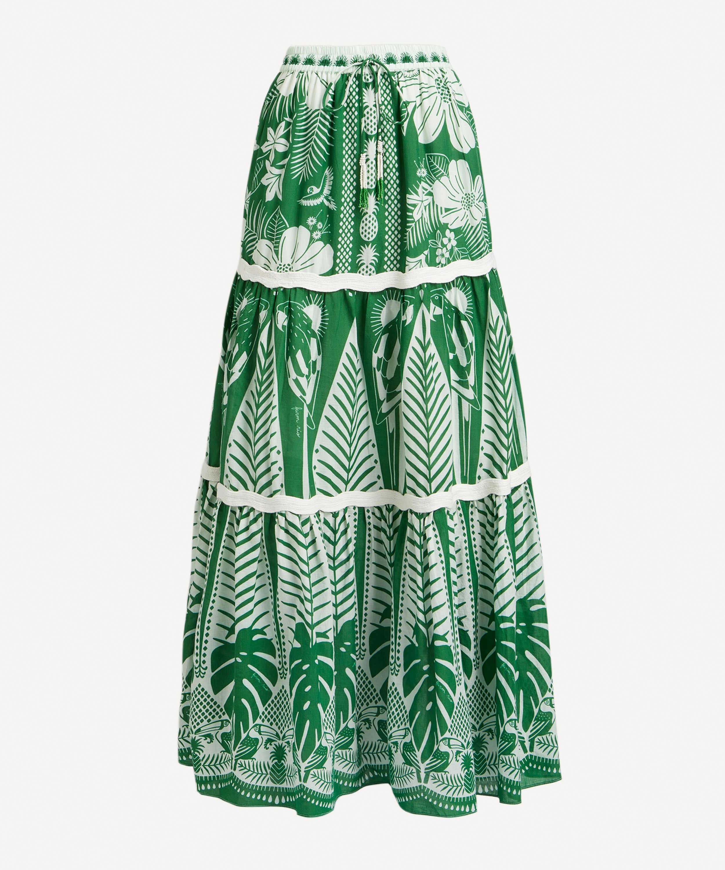 即発☆サイズS☆Farm Rio Vibrance Maxi Skirt Farm Rio Vibrance Maxi Skirt | Anthropologie