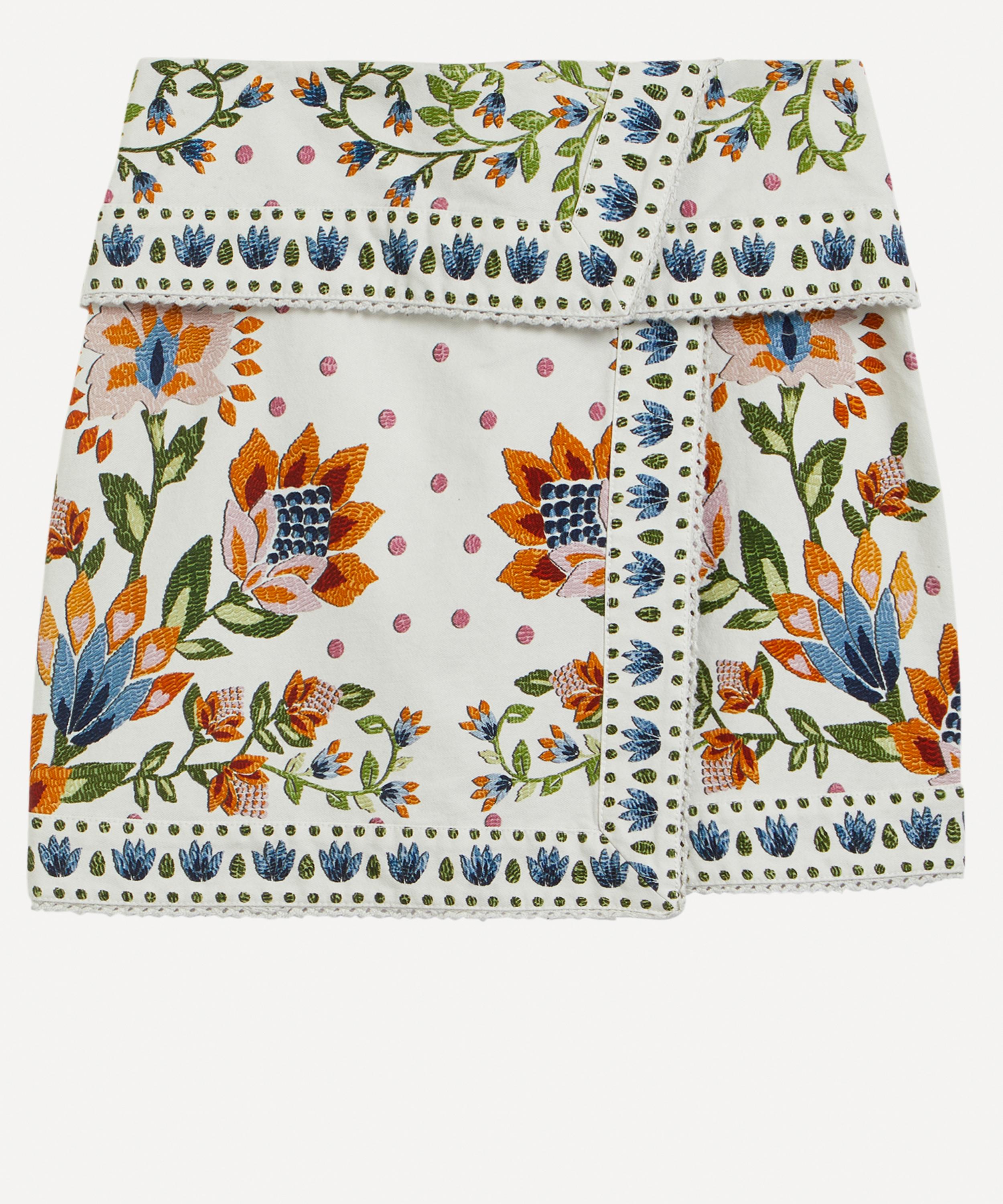 FARM Rio - Summer Garden Mini-Skirt image number 0