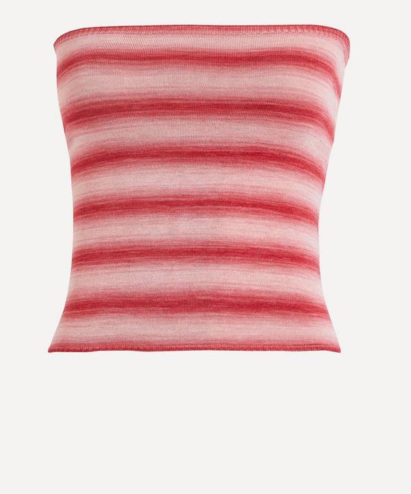 Gimaguas - Ludo Strapless Striped Top image number 0