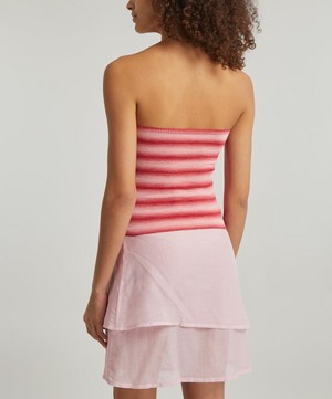 Gimaguas - Ludo Strapless Striped Top image number 3