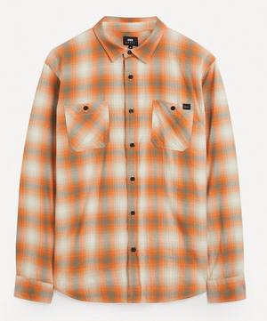 Edwin - Labour Orange Check Flannel Shirt image number 0