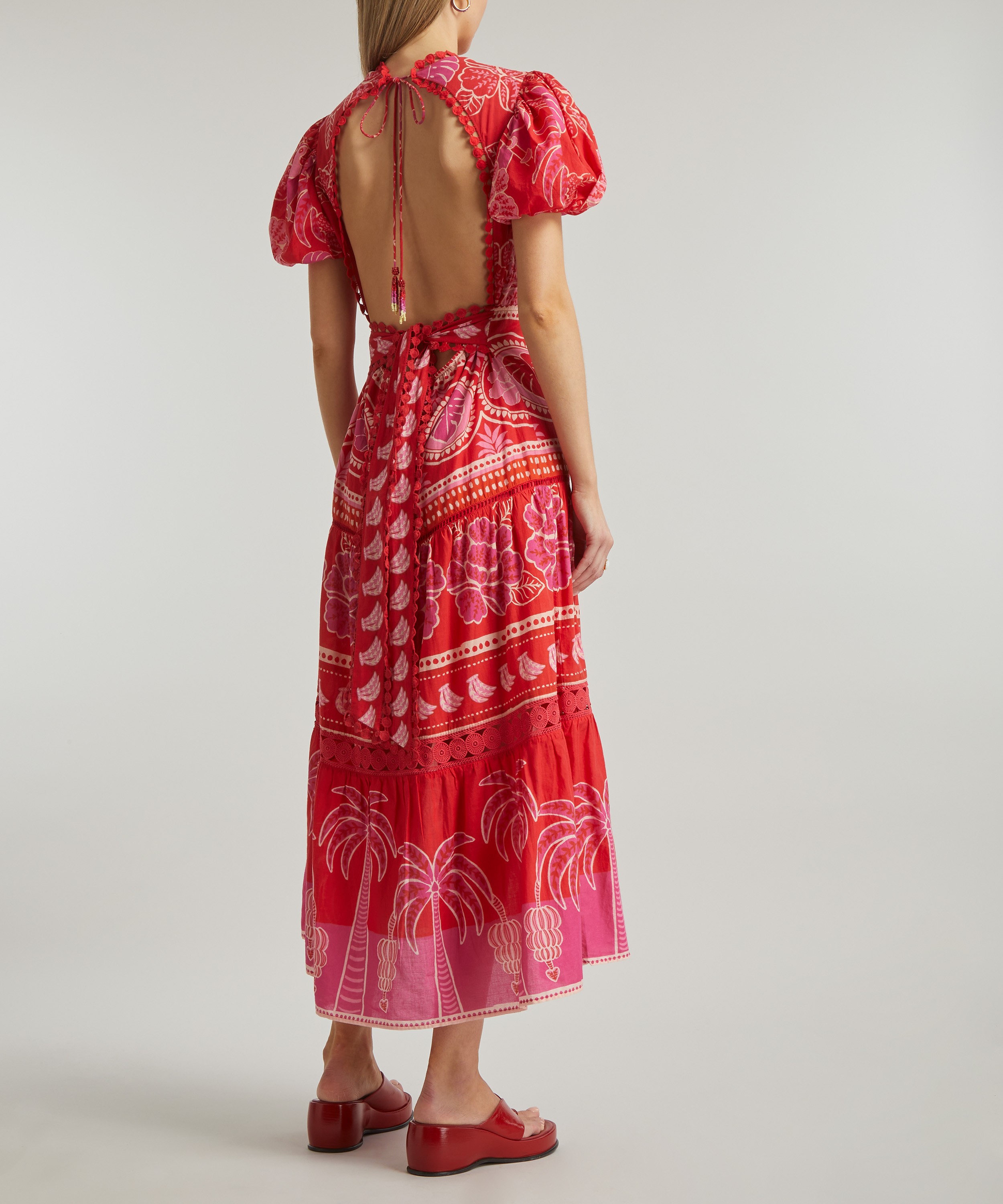 FARM Rio Summer Sunrise Midi-Dress