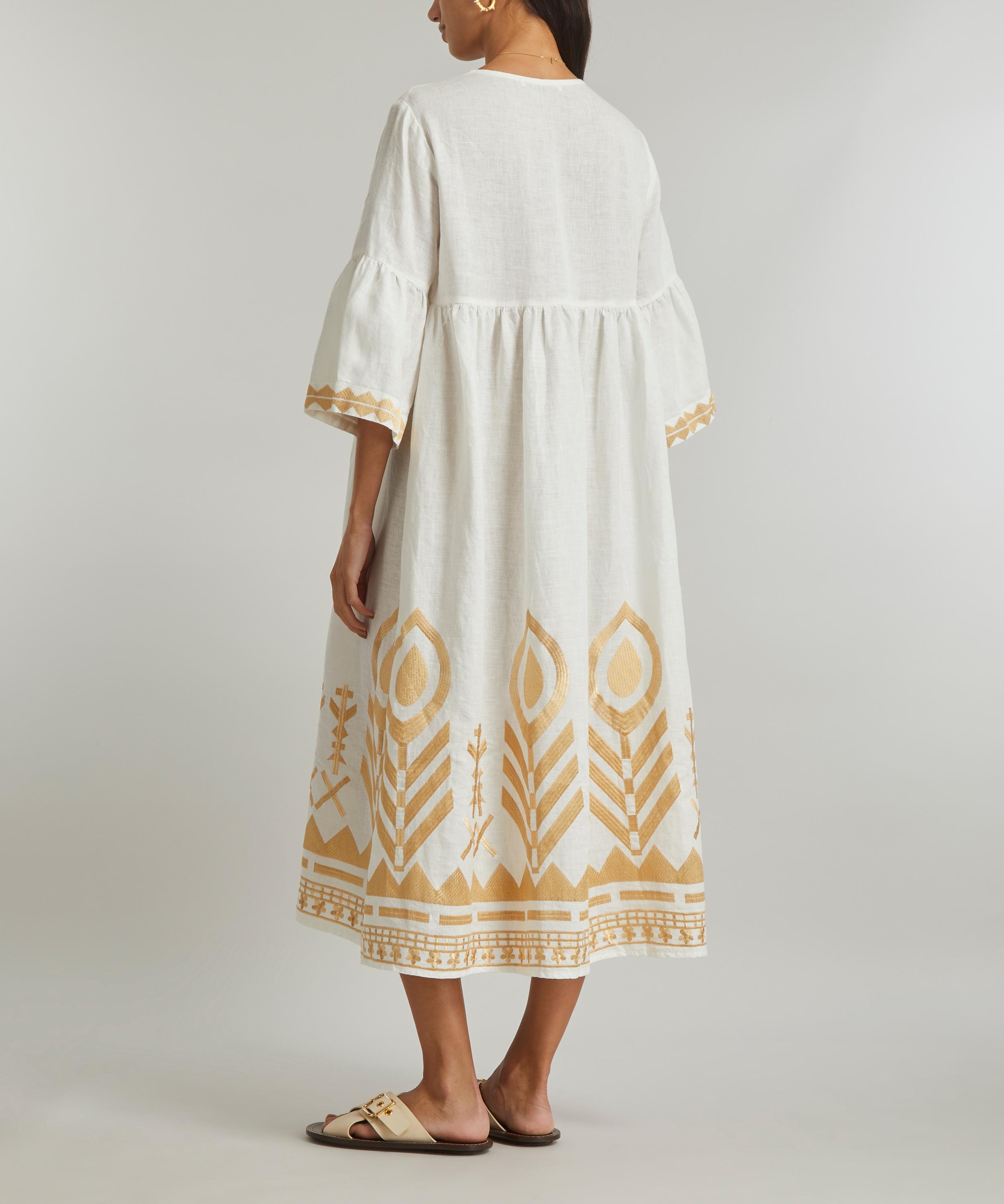 Kori - Feathers Embroidered Midi-Tunic image number 3