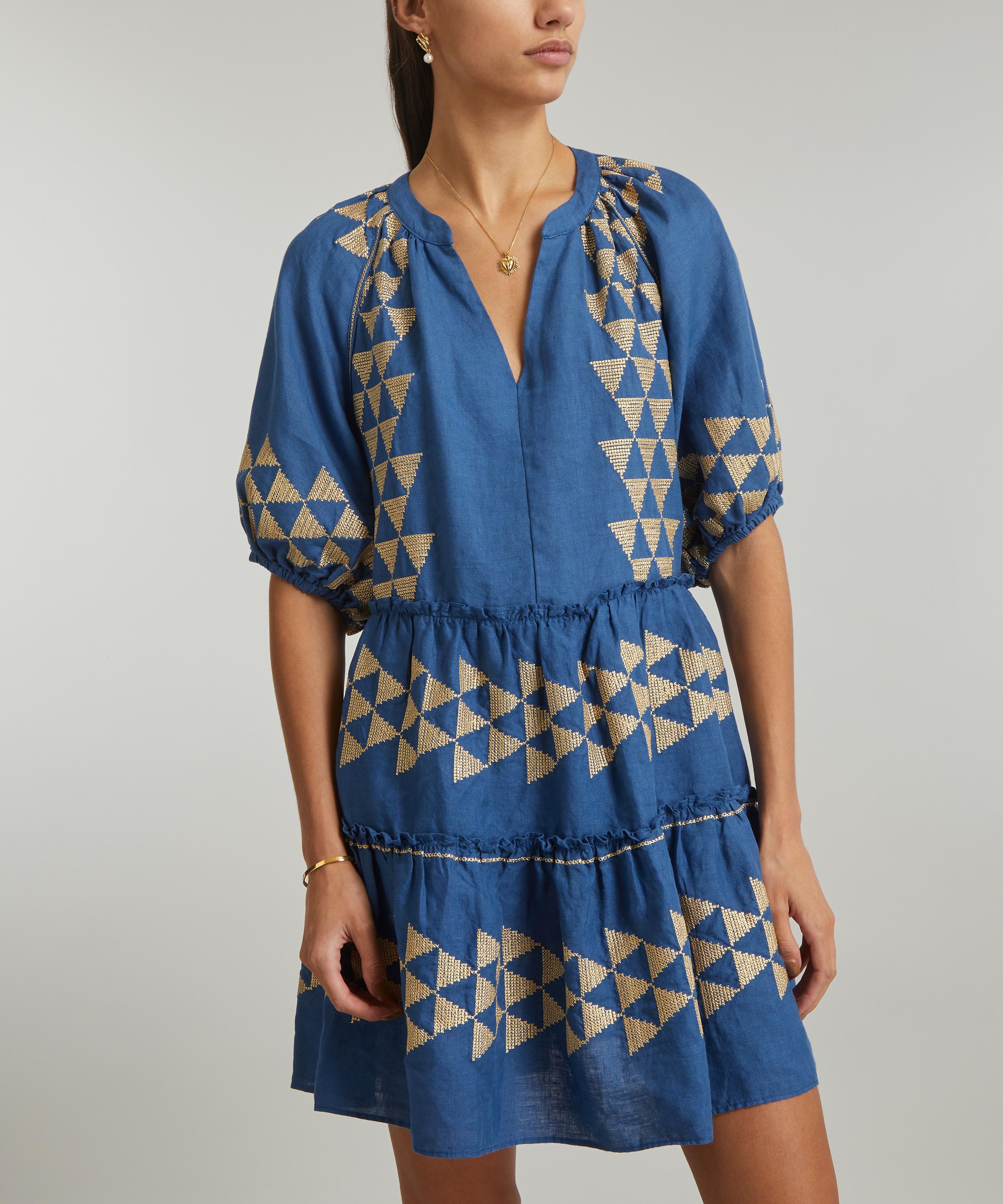 Kori - Arrow Short-Sleeve Mini-Dress image number 2