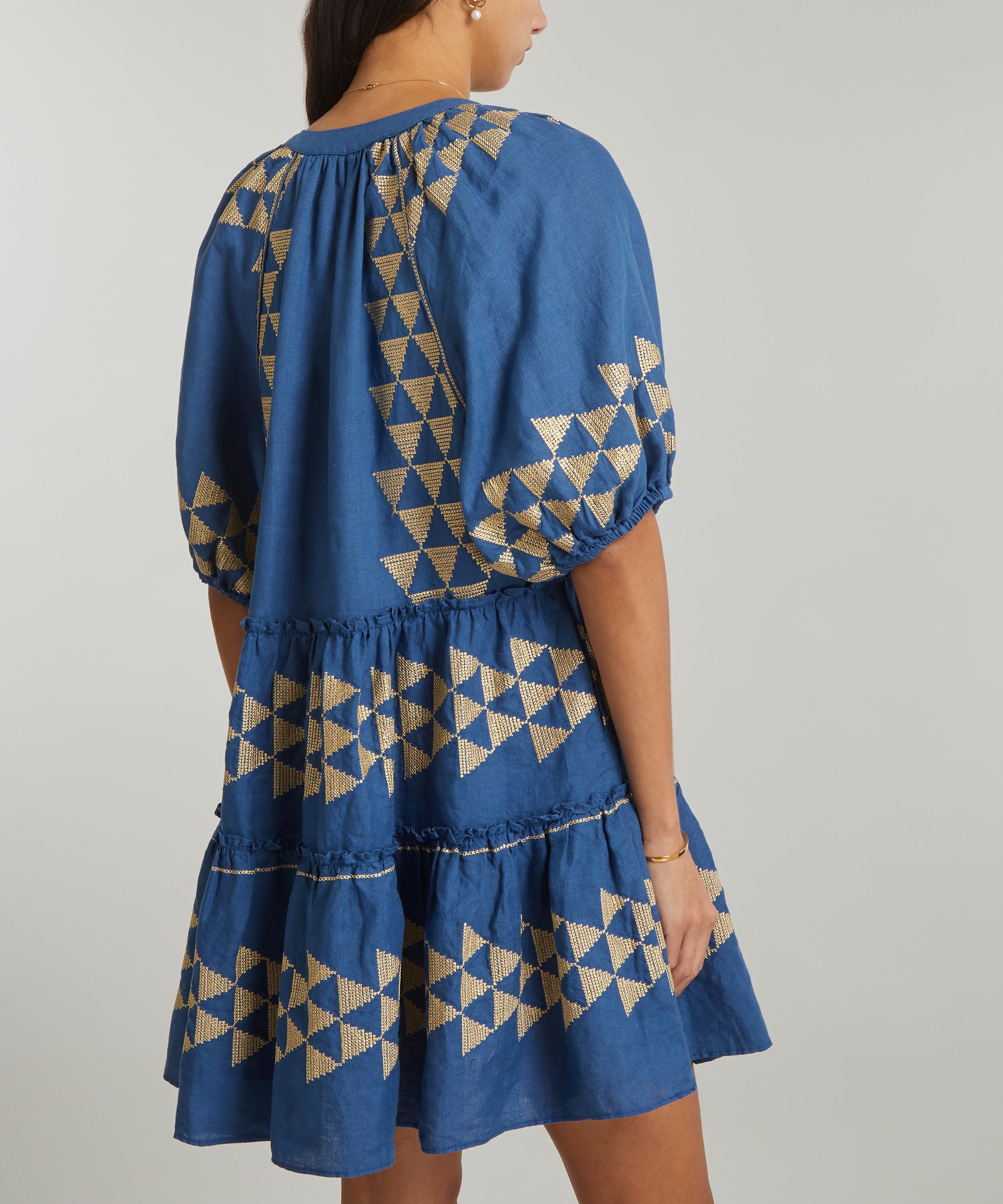 Kori - Arrow Short-Sleeve Mini-Dress image number 3