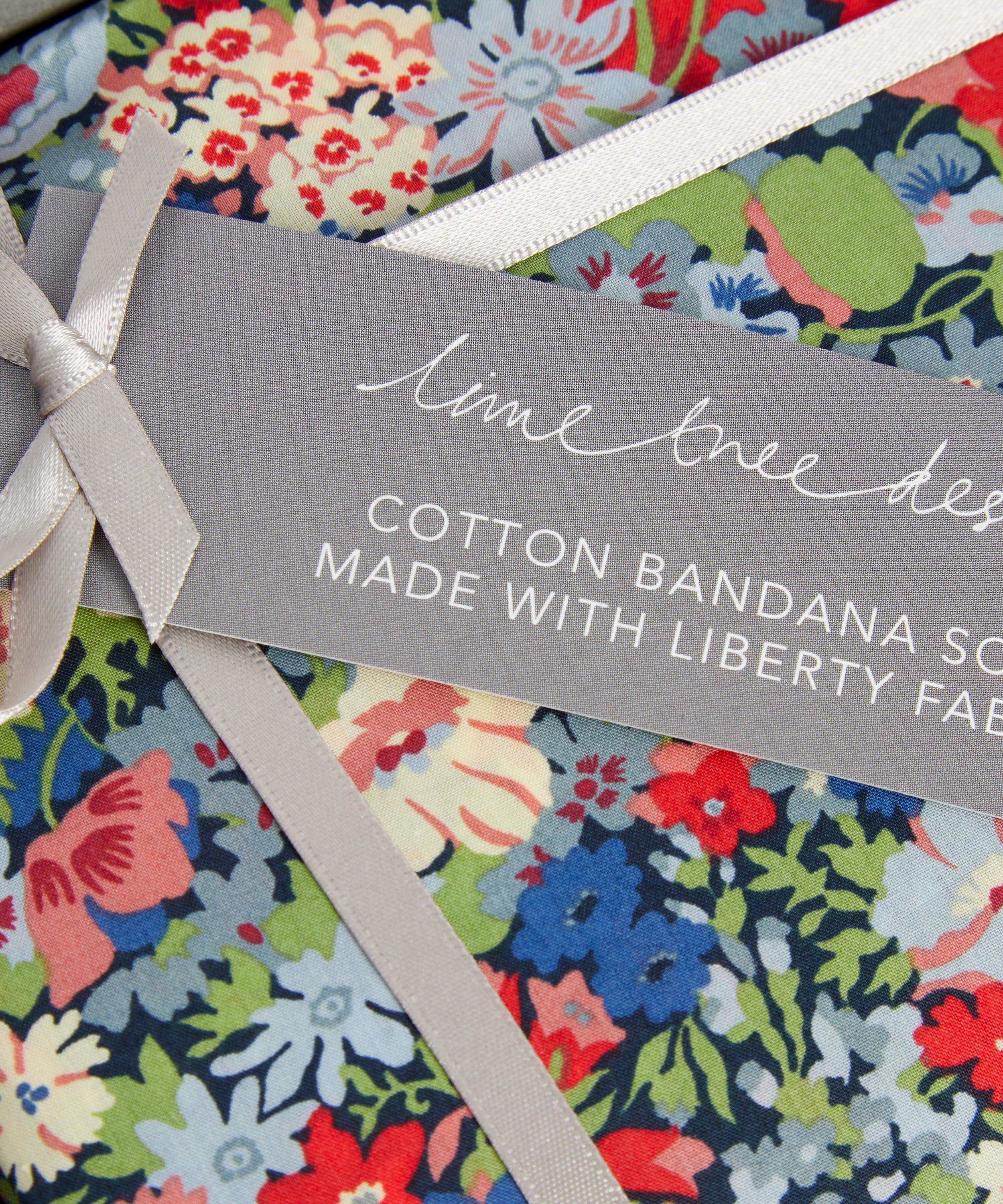 Lime Tree Design - Liberty Fabrics Thorpe Tana Lawn&trade; Cotton Headscarf Bandana image number 2