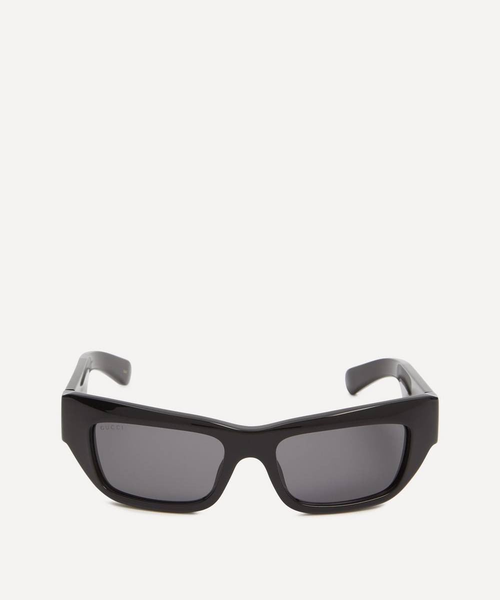 Gucci - Chunky Rectangular Acetate Sunglasses