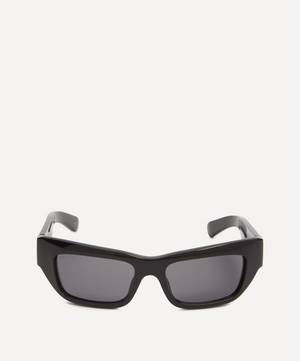 Chunky Rectangular Acetate Sunglasses