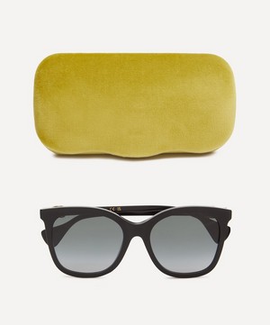 Gucci - Oversized Square Acetate Sunglasses image number 4
