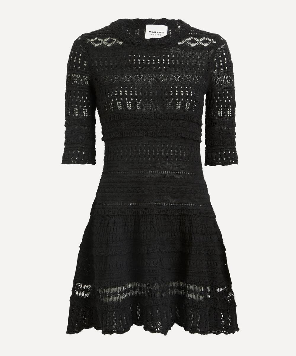 Isabel Marant Étoile - Fauve-GE Crochet Mini-Dress