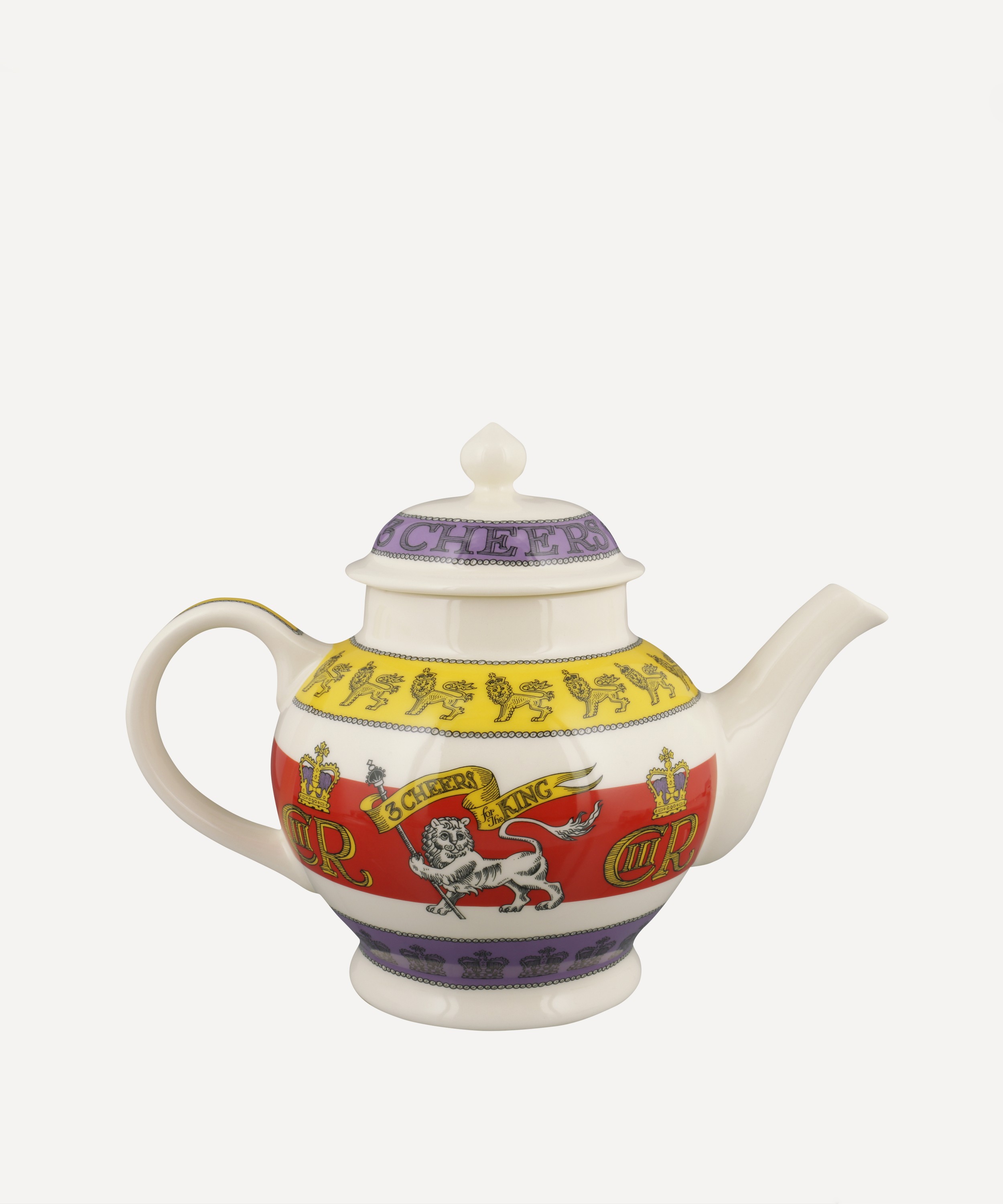 King Charles III Coronation Teapot