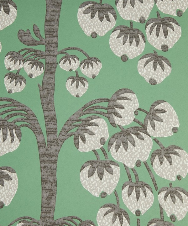 Liberty Interiors - Berry Tree Wallpaper in Jade
