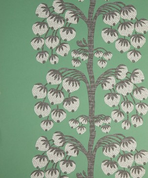 Liberty Interiors - Berry Tree Wallpaper in Jade image number 2