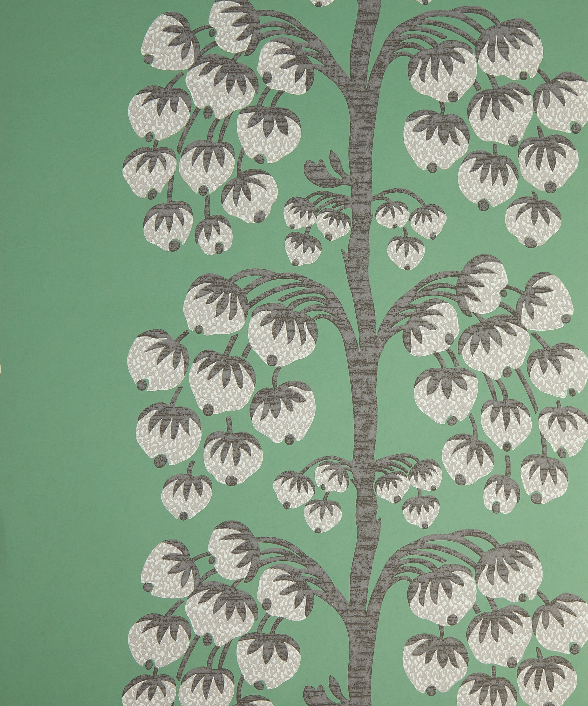 Liberty Interiors - Berry Tree Wallpaper in Jade image number 2