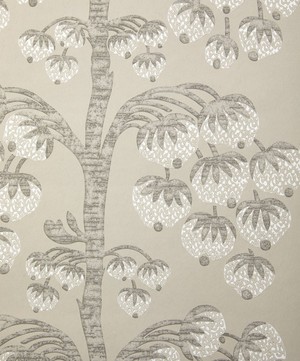 Liberty Interiors - Berry Tree Wallpaper in Pewter image number 0