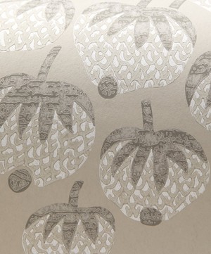Liberty Interiors - Berry Tree Wallpaper in Pewter image number 3