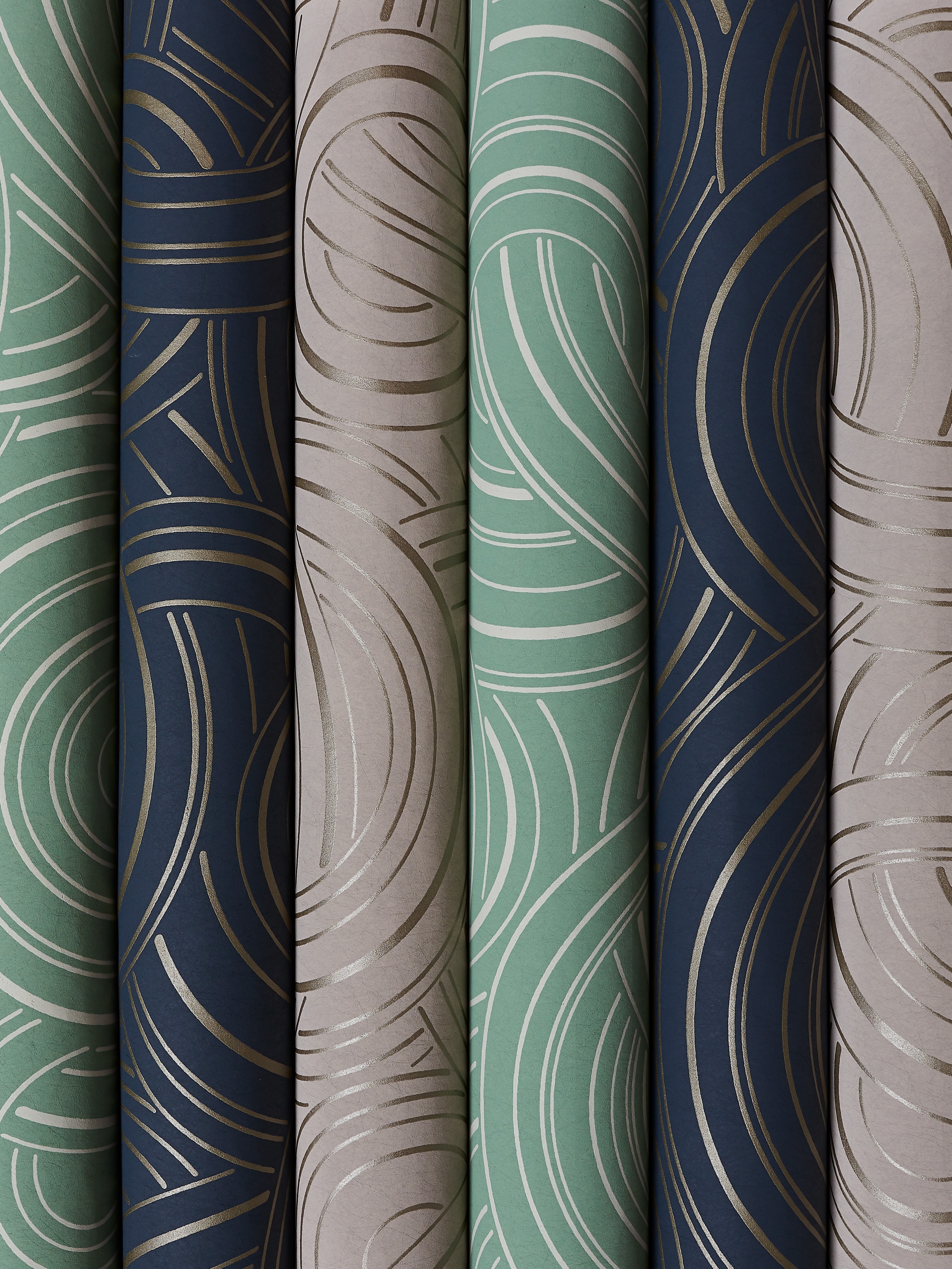 Liberty Interiors - Endless Knots in Heron image number 1