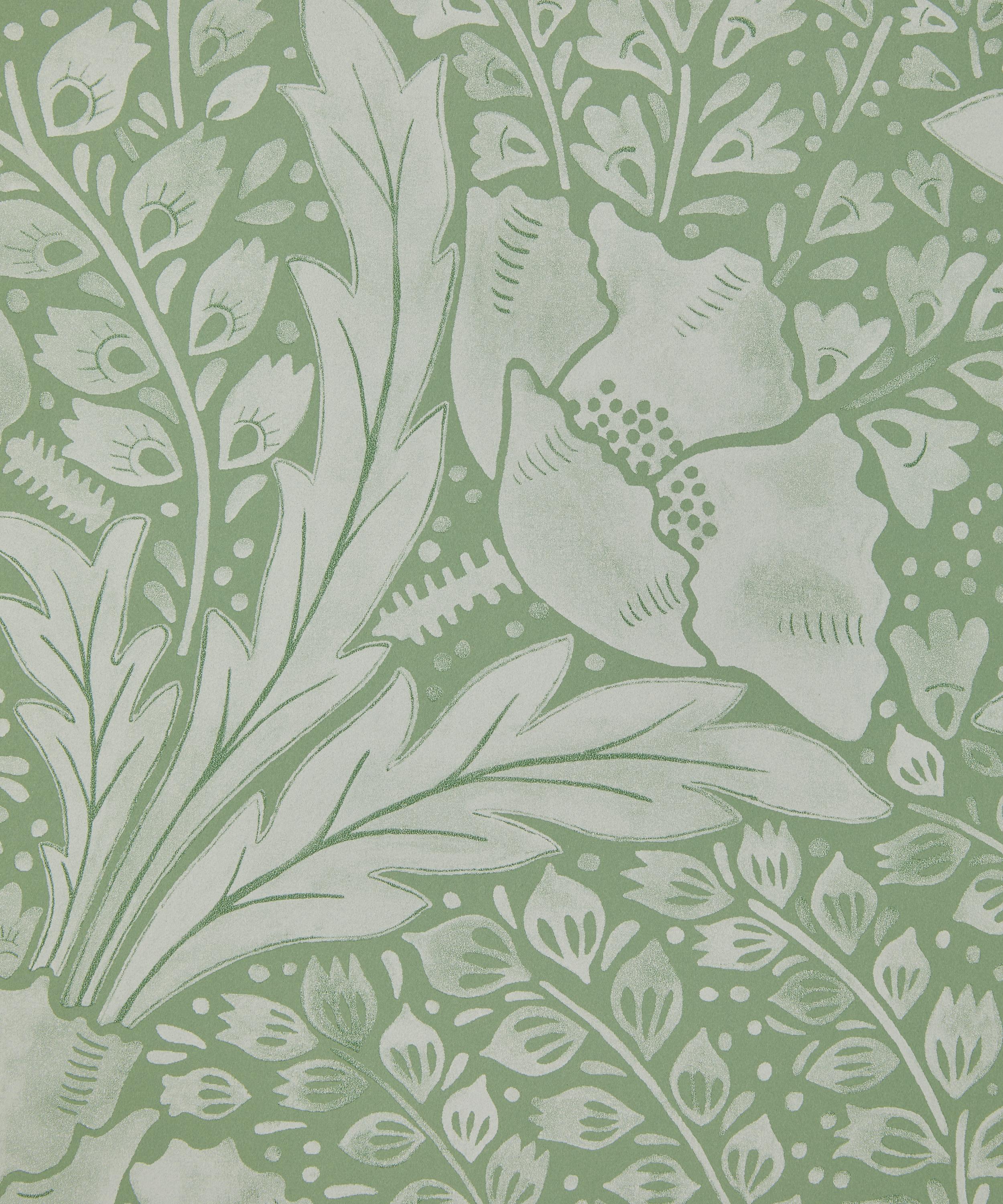 Liberty Interiors - Tudor Poppy in Fern