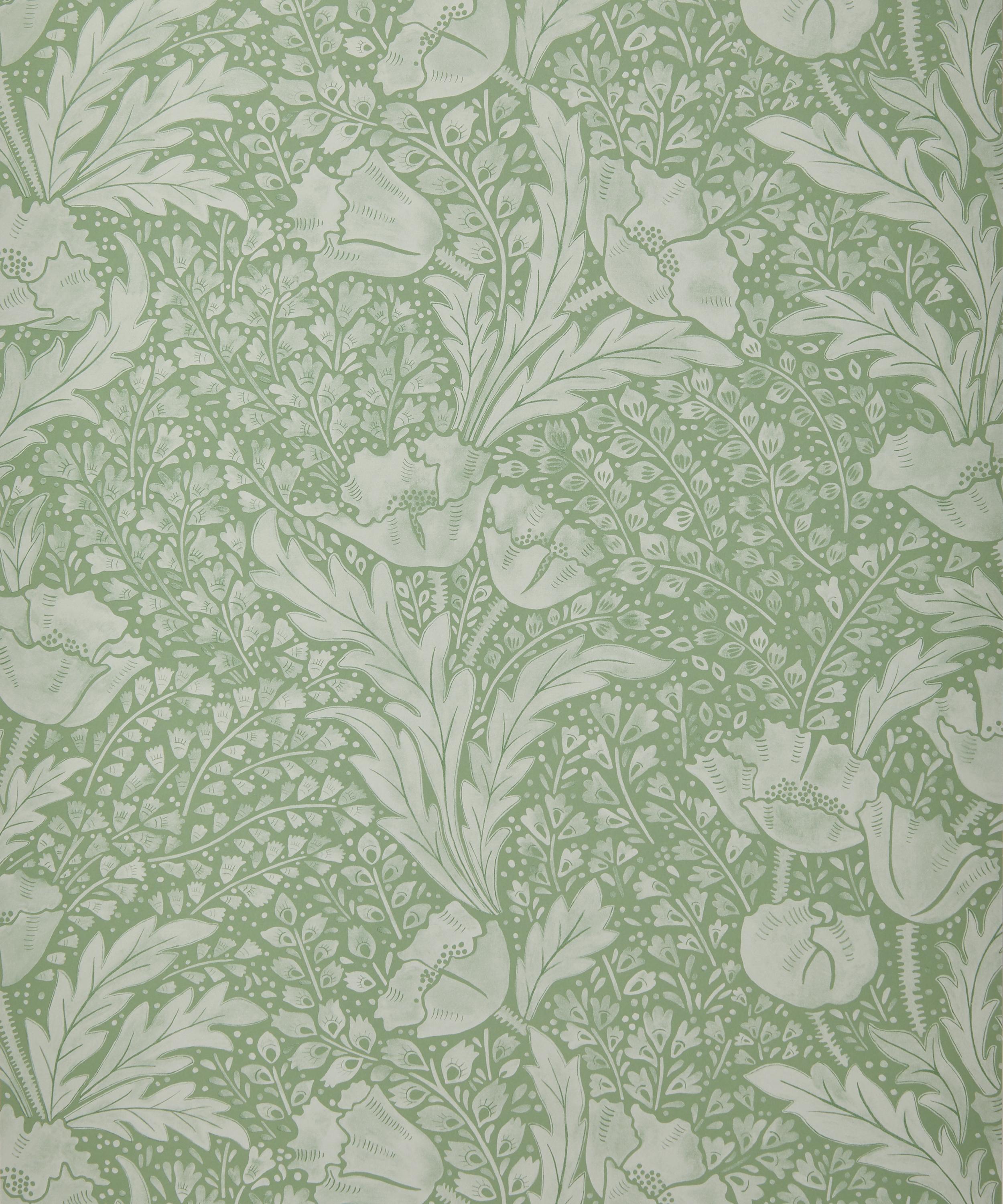 Liberty Interiors - Tudor Poppy in Fern image number 2