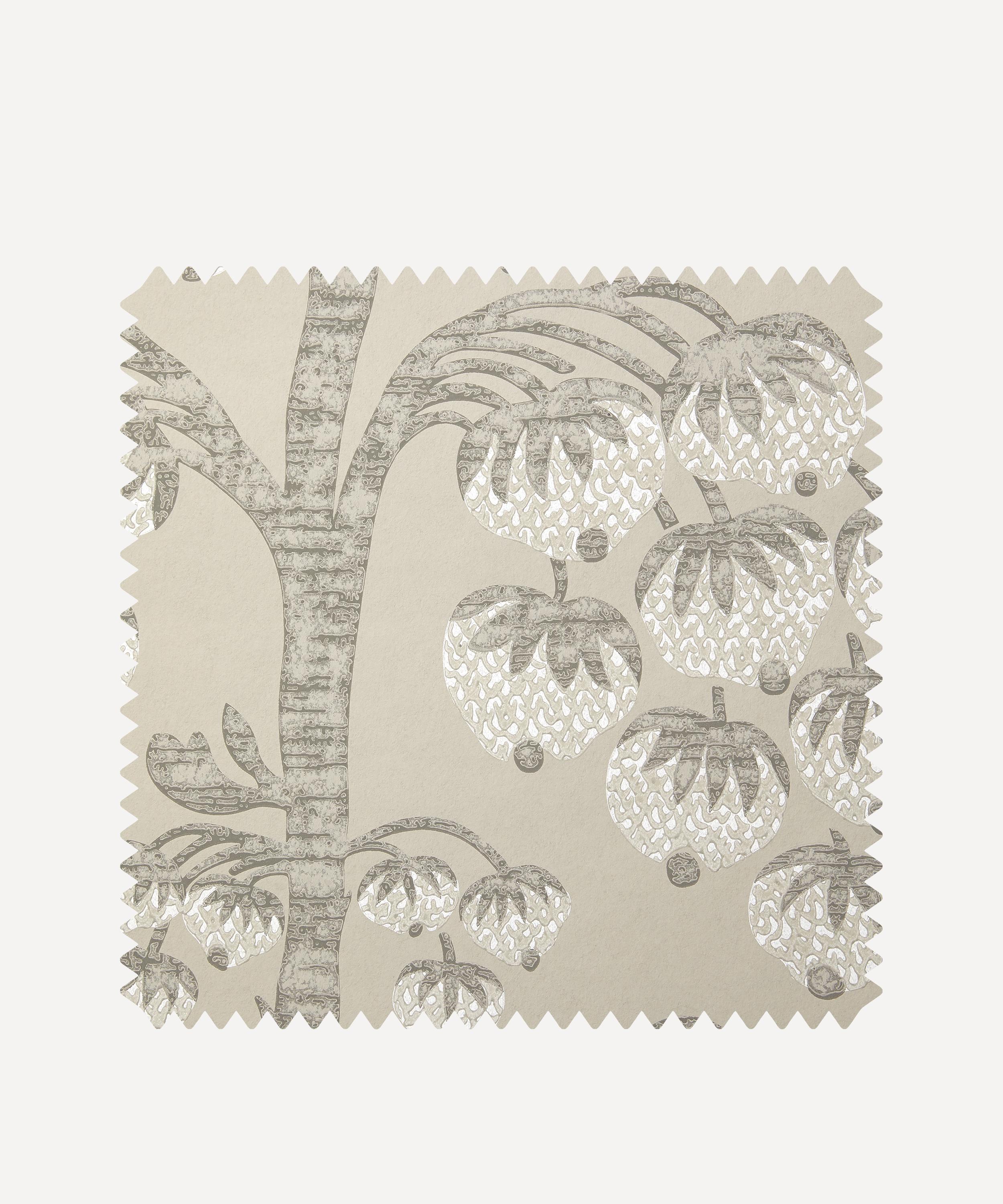 Liberty Interiors - Wallpaper Swatch – Berry Tree in Pewter